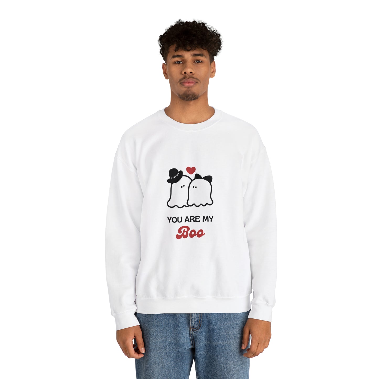 CUTE couple You are my BOO Heavy Blend™ Crewneck Sweatshirt for men and women