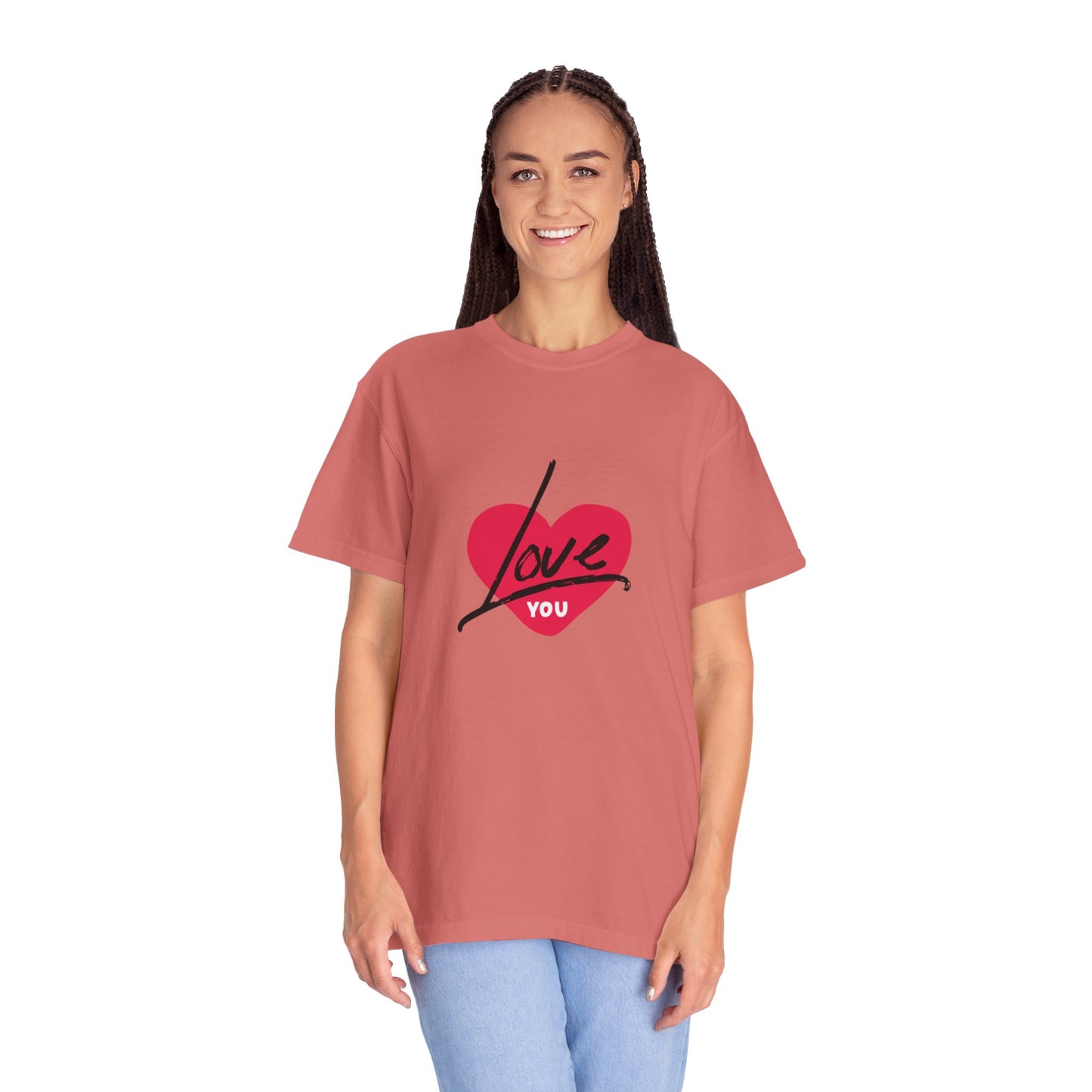 Beautiful I LOVE YOU Valentine's special T-shirt for men and women