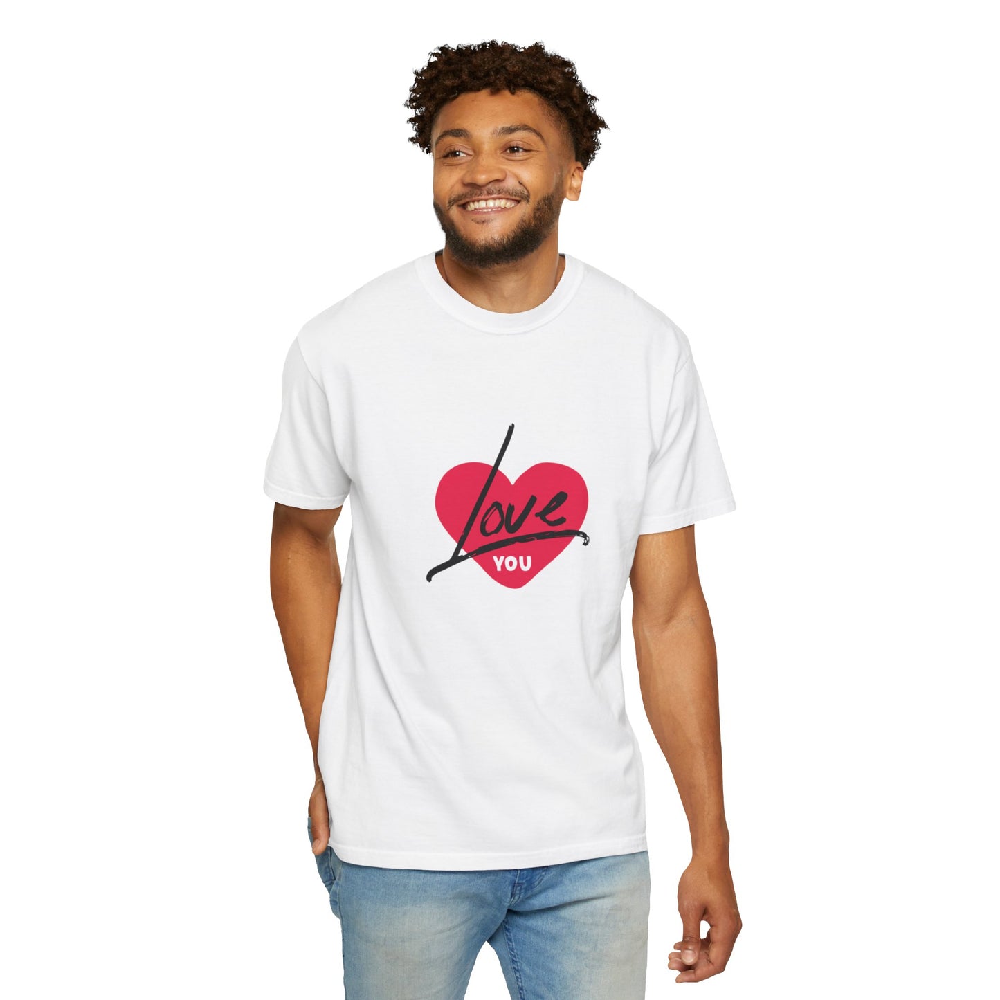 Beautiful I LOVE YOU Valentine's special T-shirt for men and women