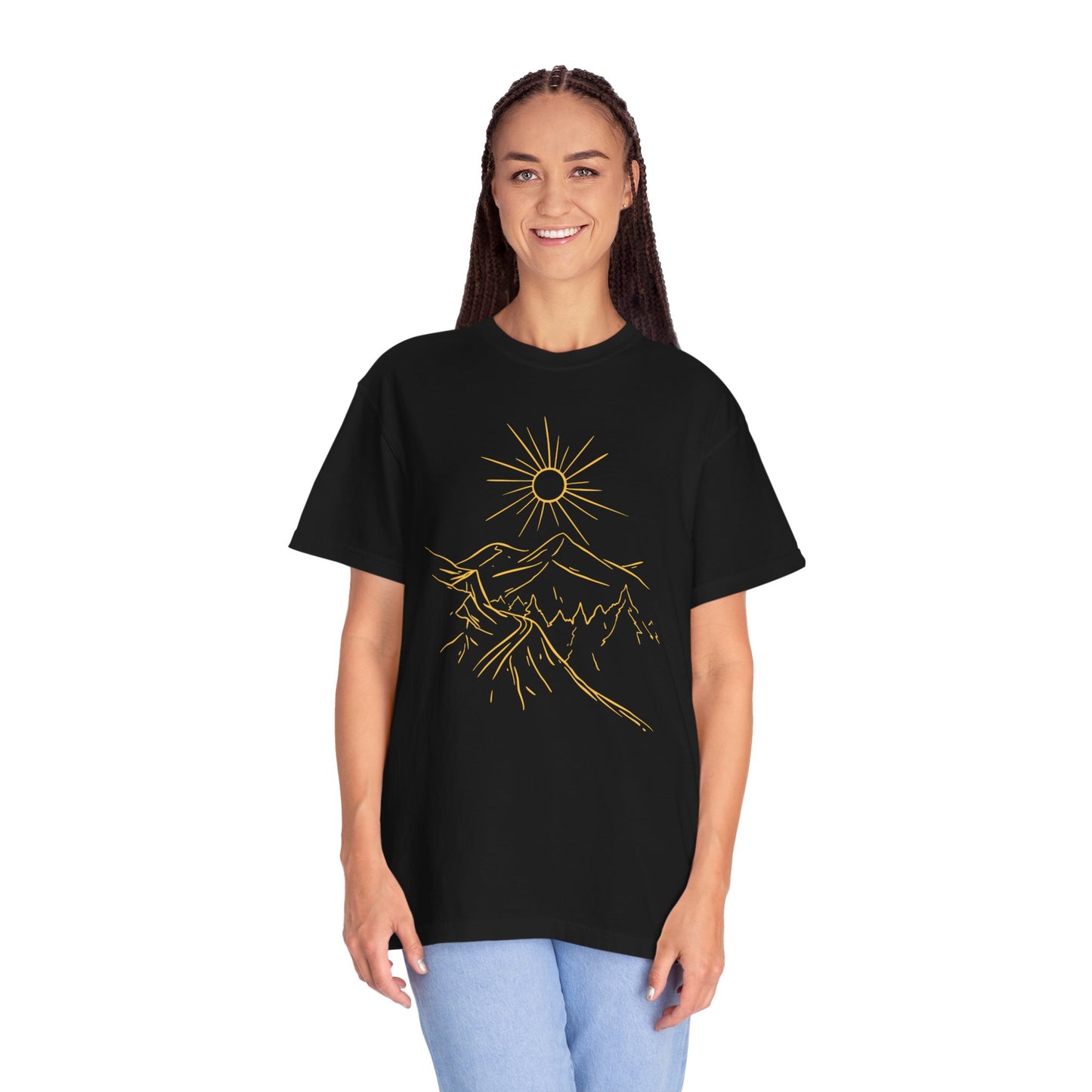 Beautiful mountain art T-shirt for men and women