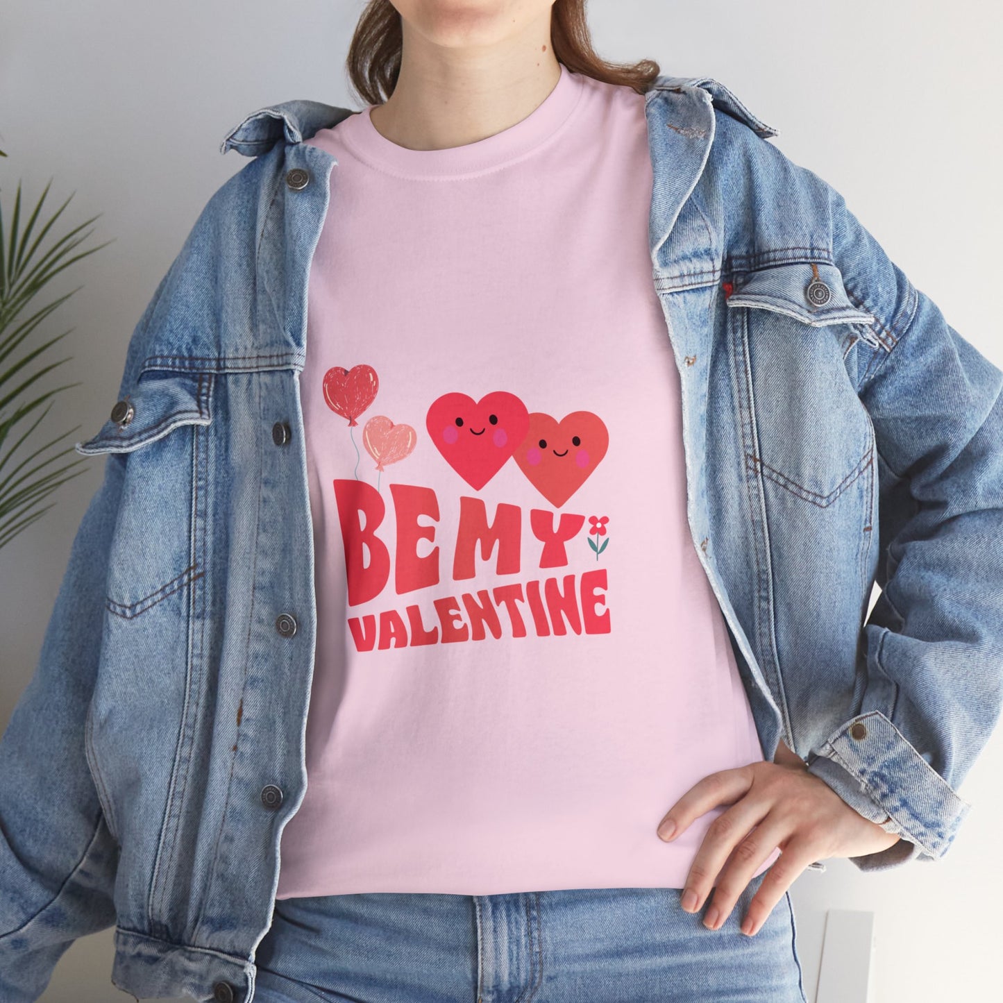 Be my valentine Heavy Cotton Tee for men and women