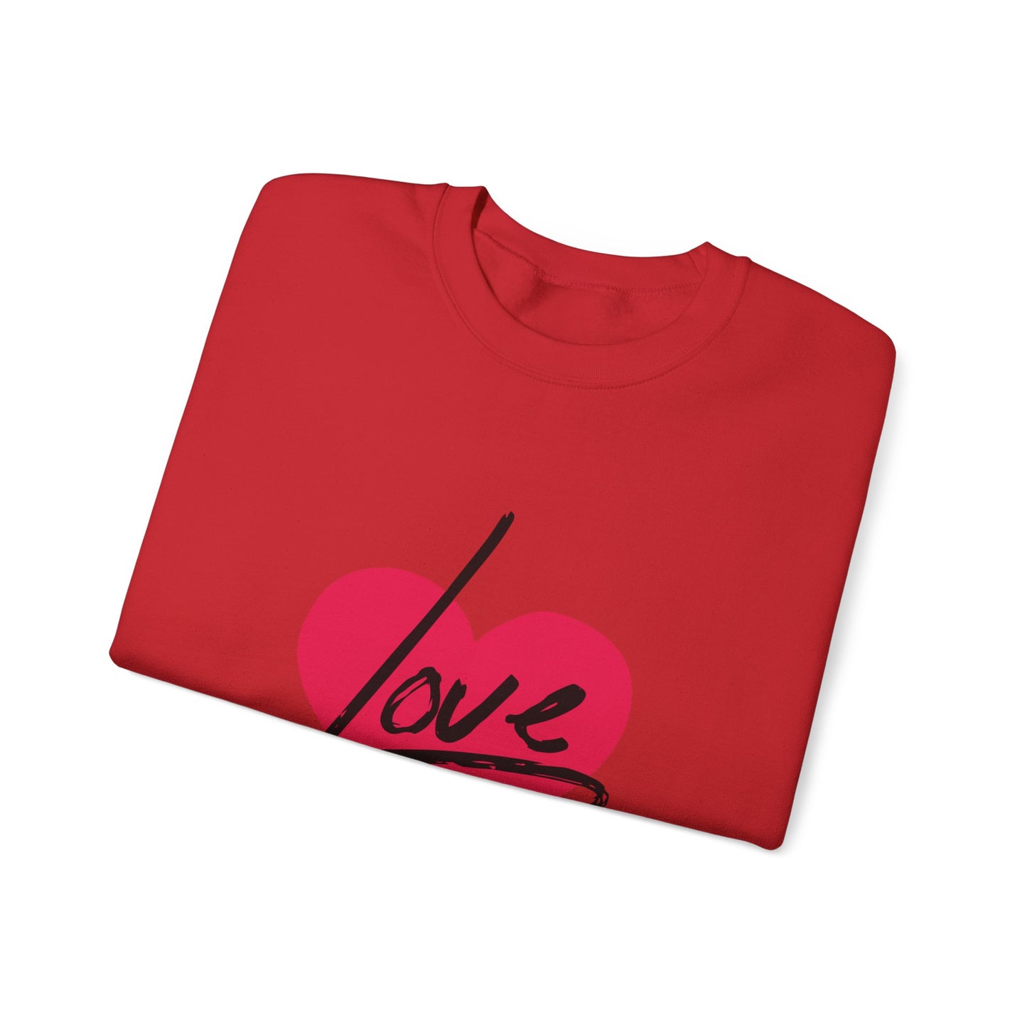 I LOVE YOU Valentine's special Heavy  Sweatshirt for men and women