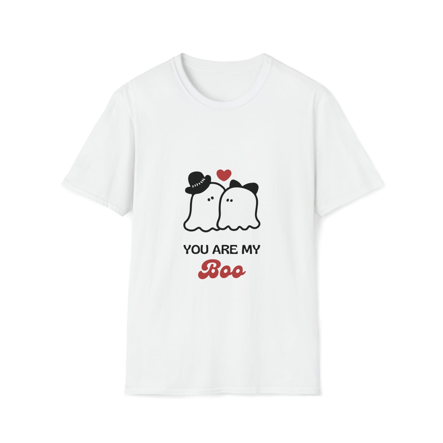 Beautiful and Cute You are my BOO Softstyle couple T-Shirt for men and women