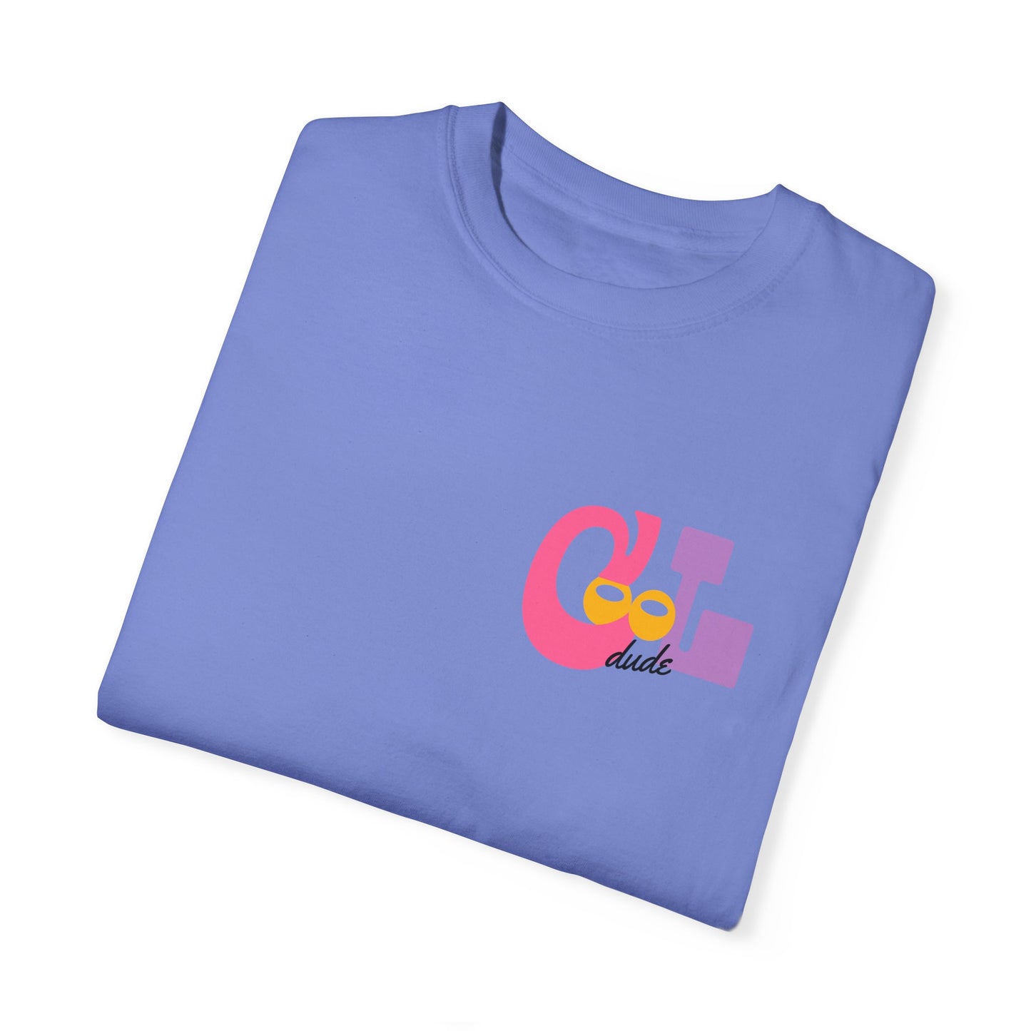 Cool dude colourful emoji T-shirt for men and women