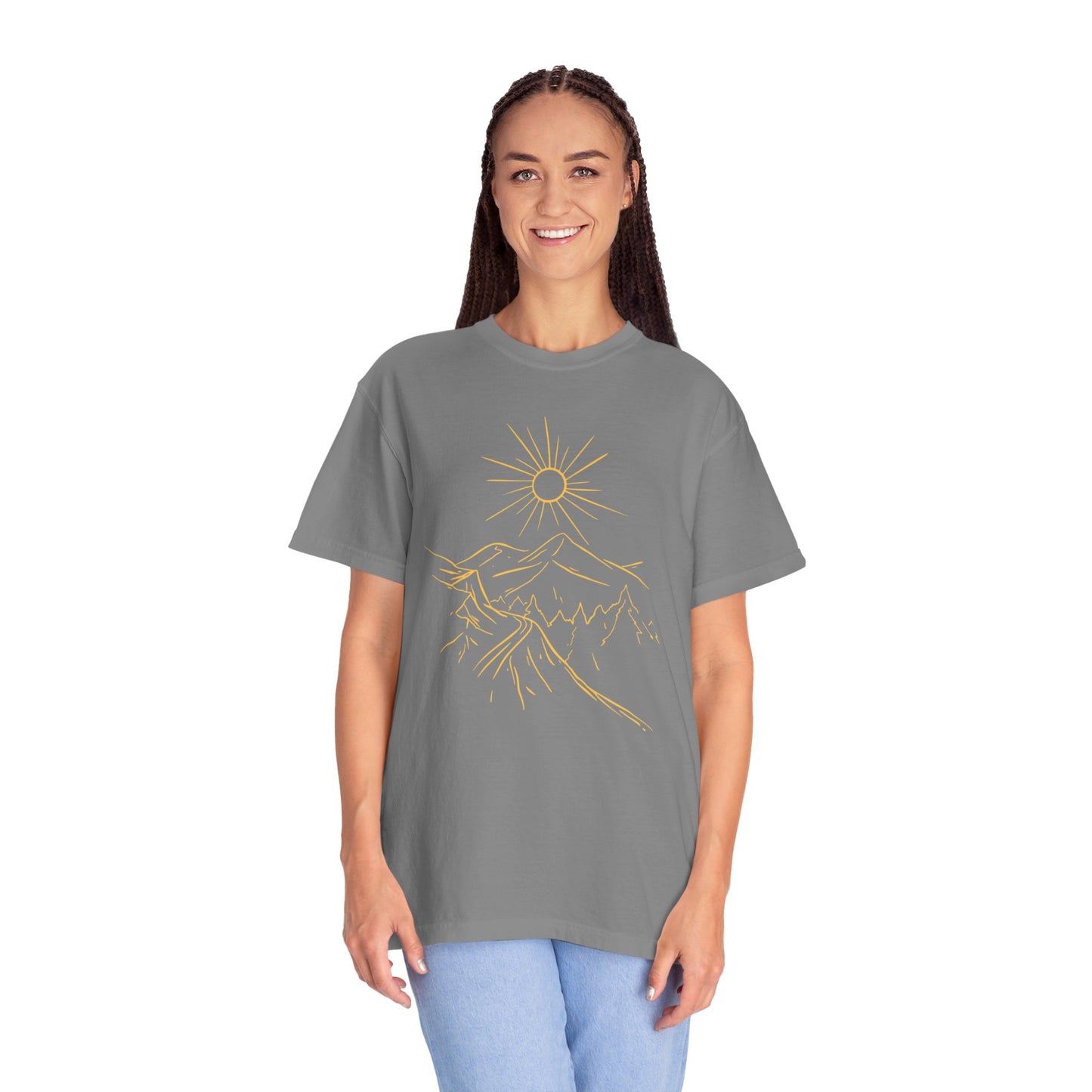 Beautiful mountain art T-shirt for men and women