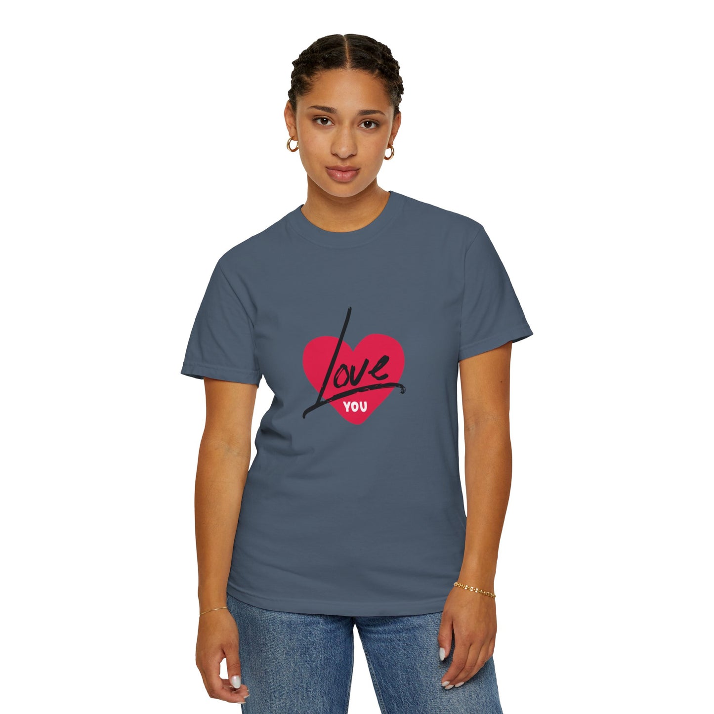 Beautiful I LOVE YOU Valentine's special T-shirt for men and women