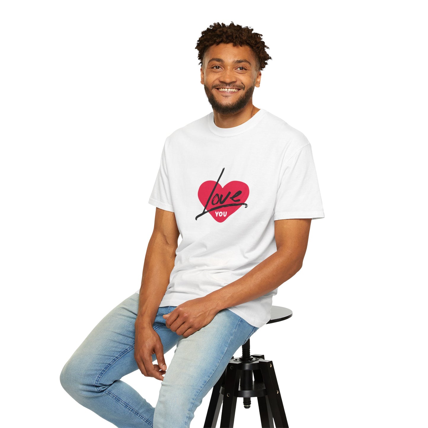 Beautiful I LOVE YOU Valentine's special T-shirt for men and women