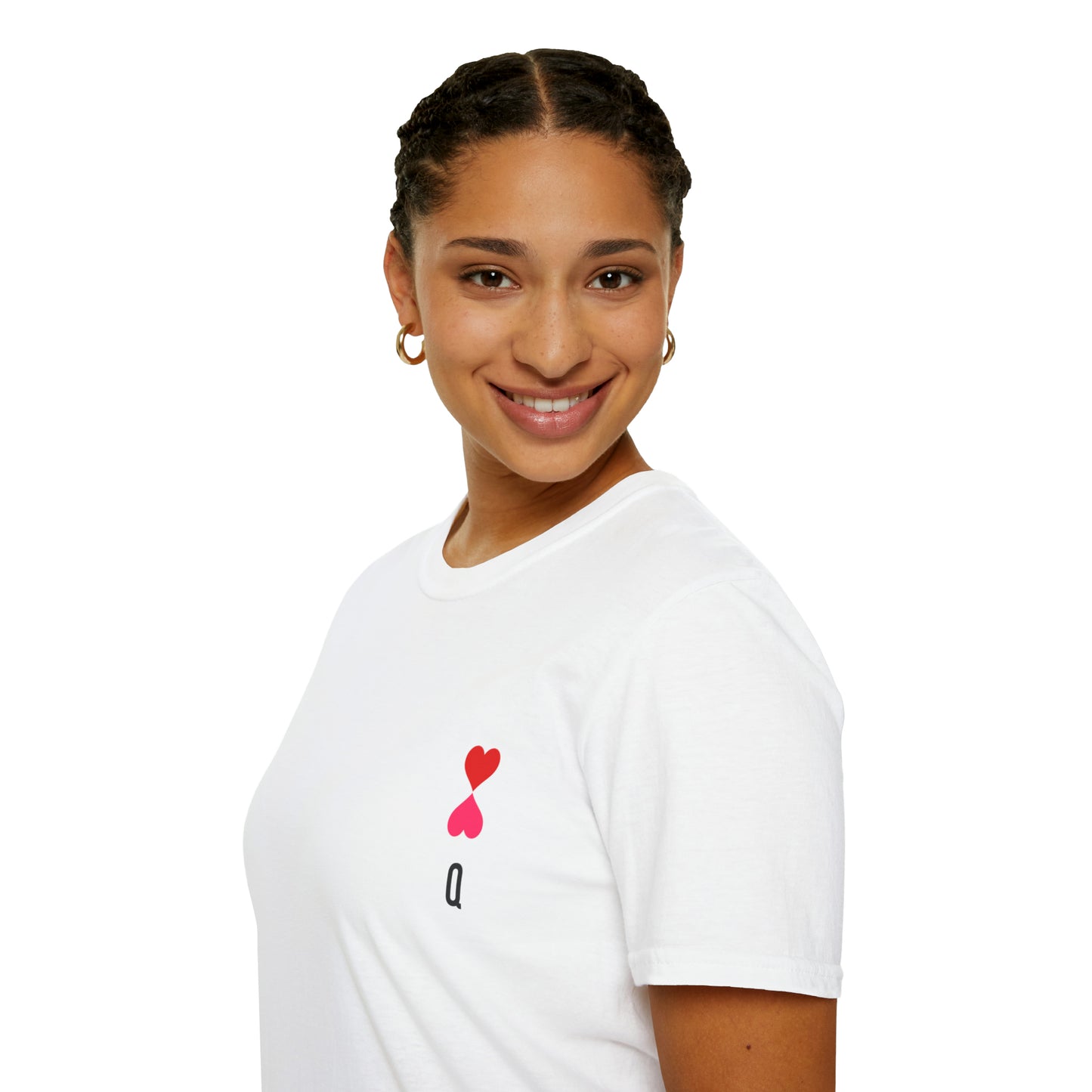 Men and women heart queen Softstyle T-Shirt