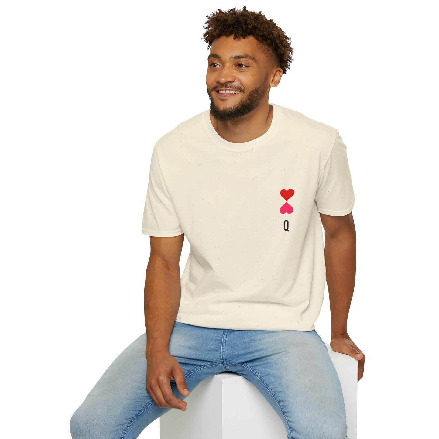 Men and women heart queen Softstyle T-Shirt