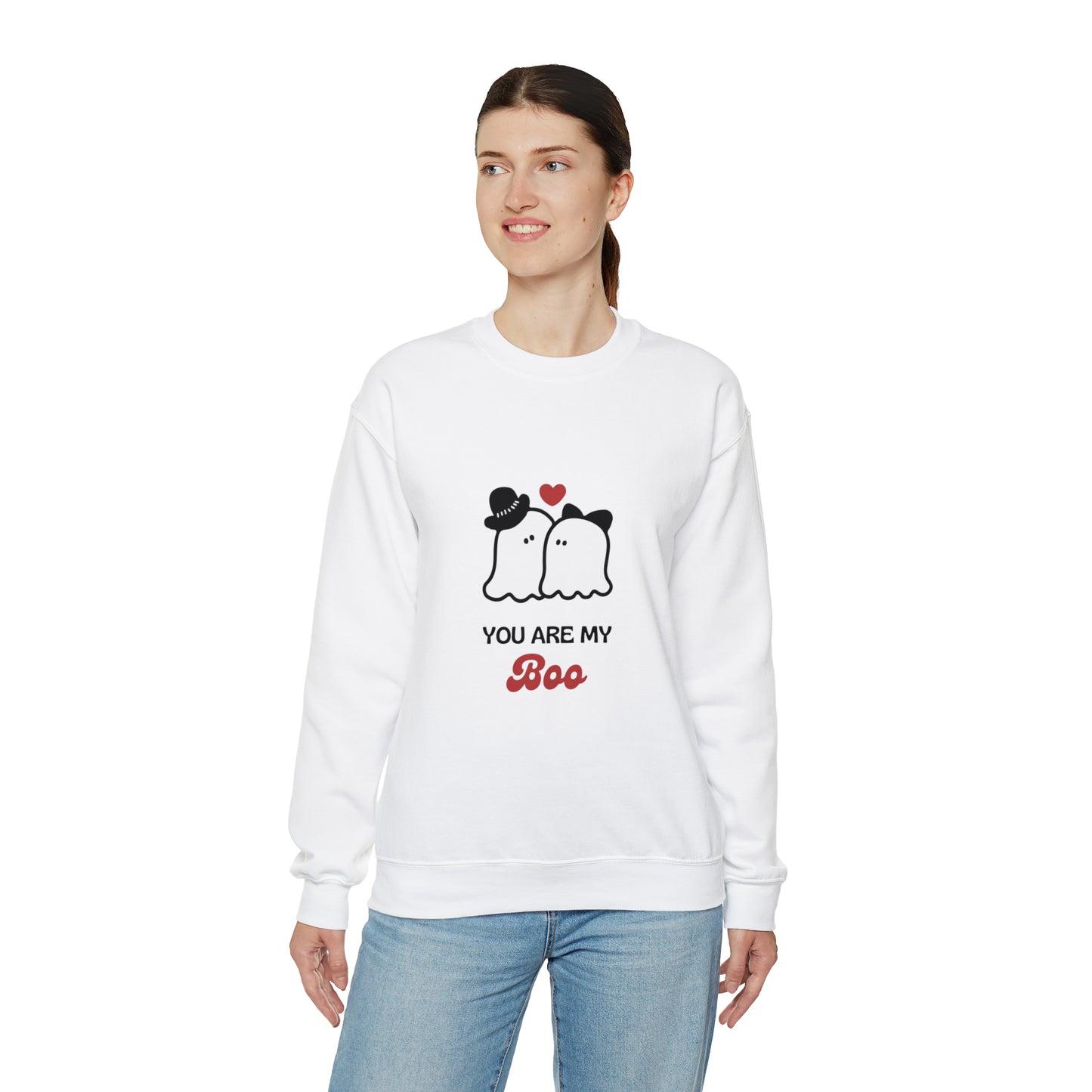 CUTE couple You are my BOO Heavy Blend™ Crewneck Sweatshirt for men and women