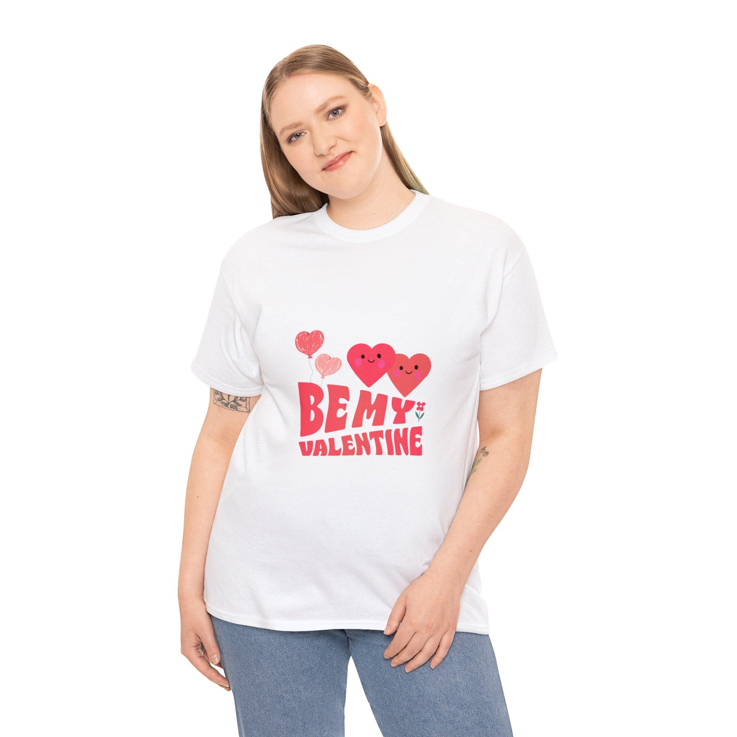 Be my valentine Heavy Cotton Tee for men and women