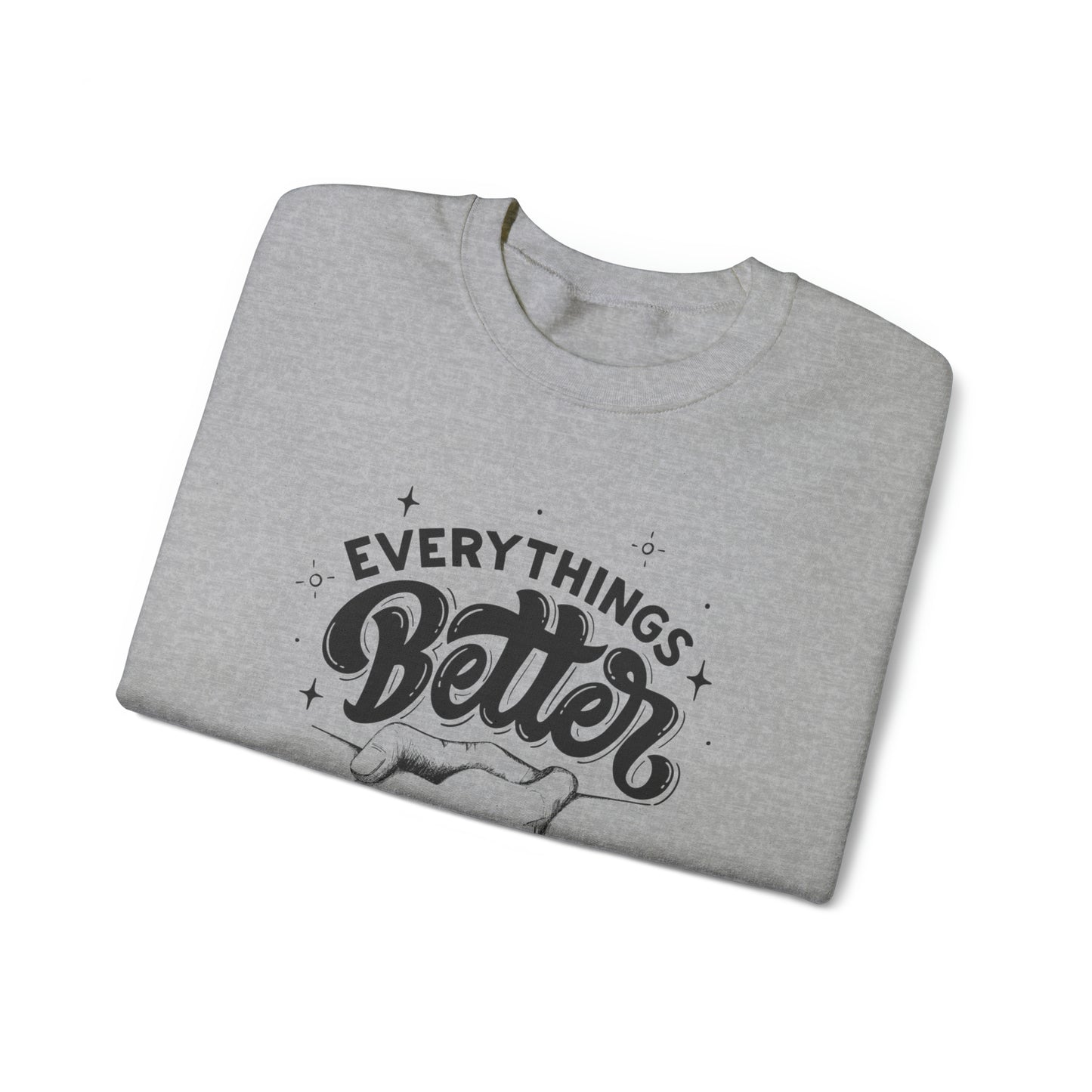 Everything is better together Heavy Blend™ Crewneck Sweatshirt