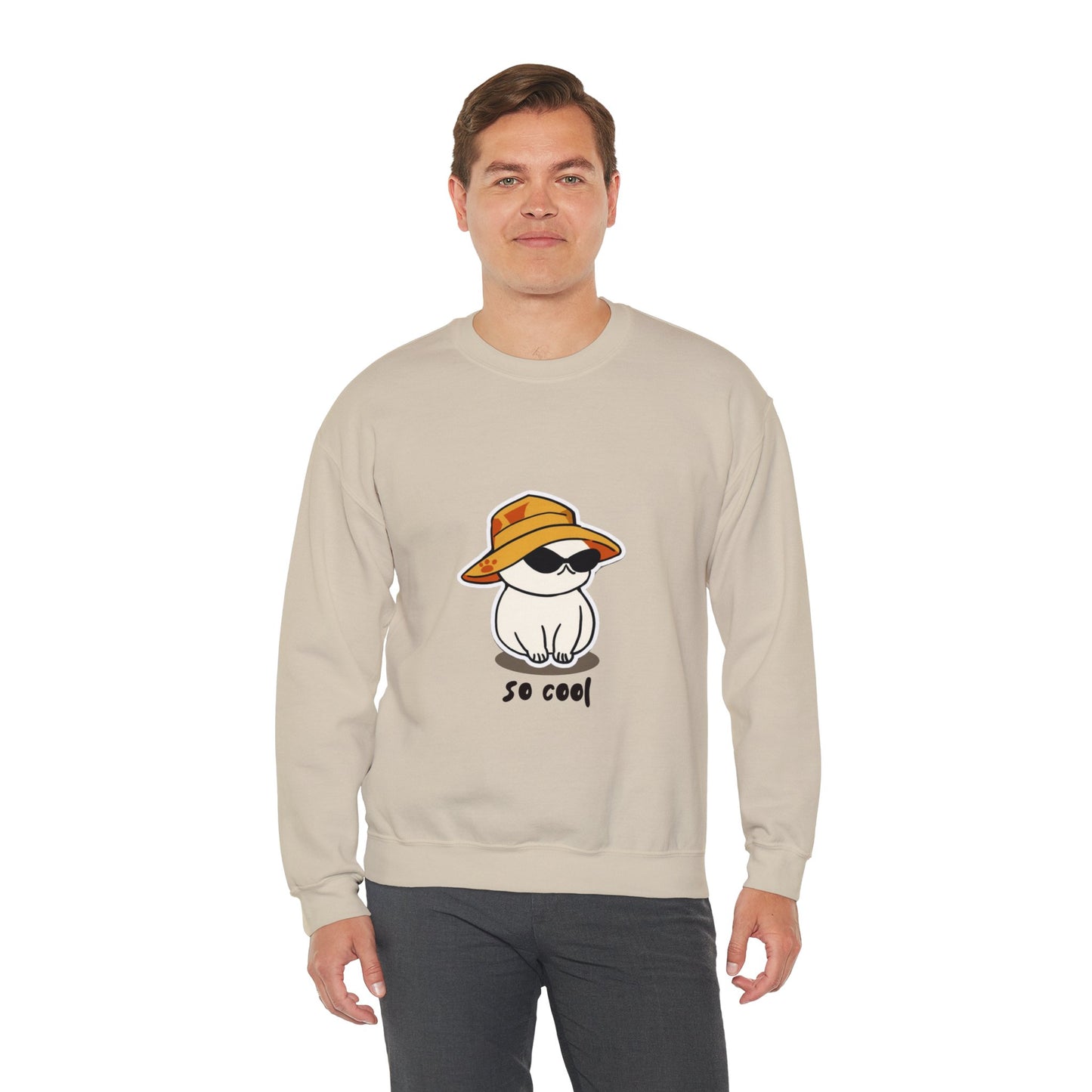 SO COOL Heavy Blend™ Crewneck Sweatshirt for men and women