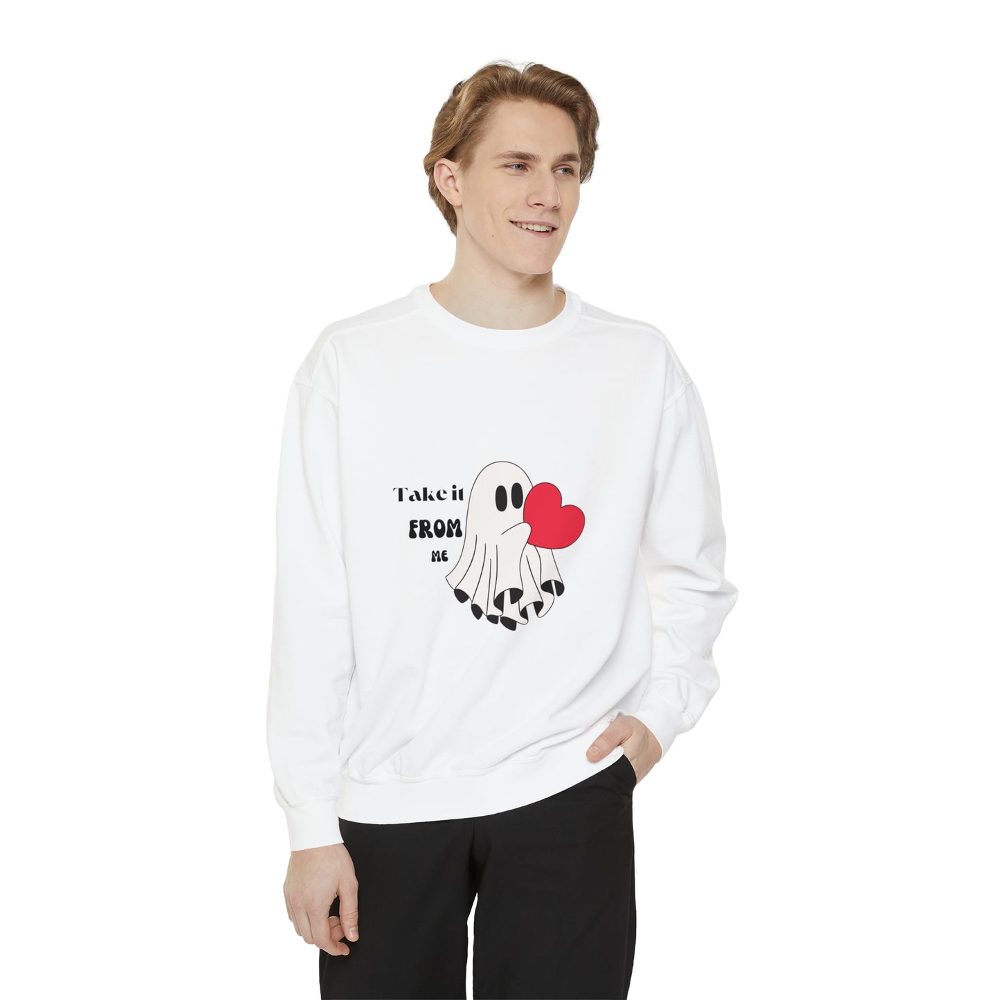 Take it from me proposal, Valentine's special Sweatshirt for men and women