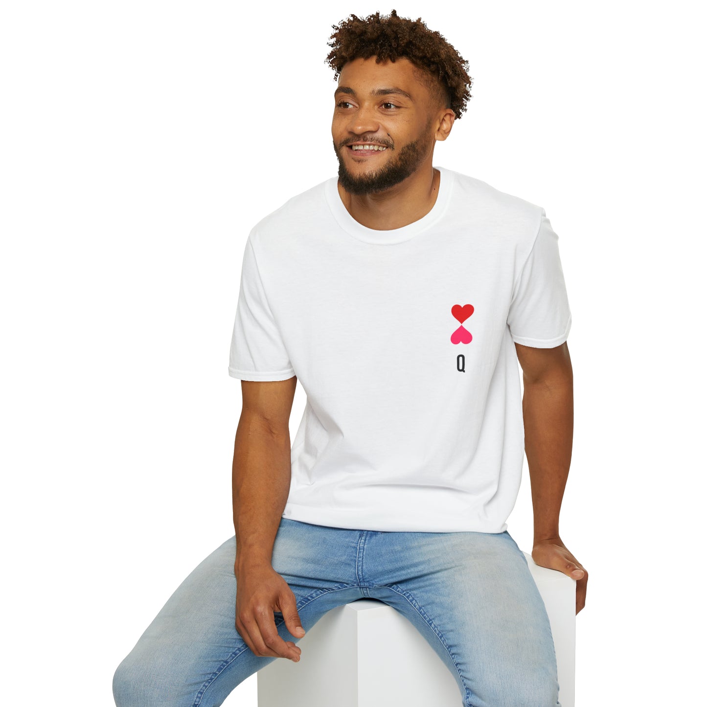 Men and women heart queen Softstyle T-Shirt