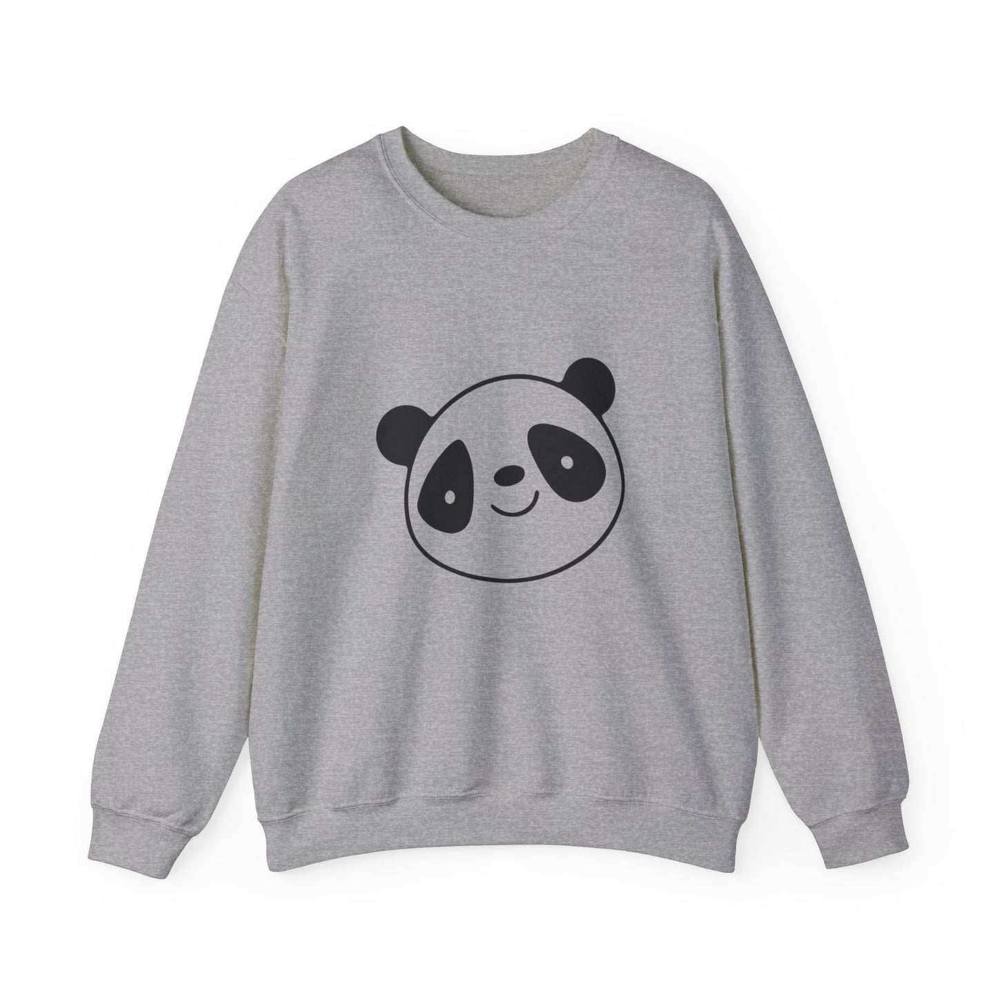 Panda love Heavy Crewneck Sweatshirt for men and women