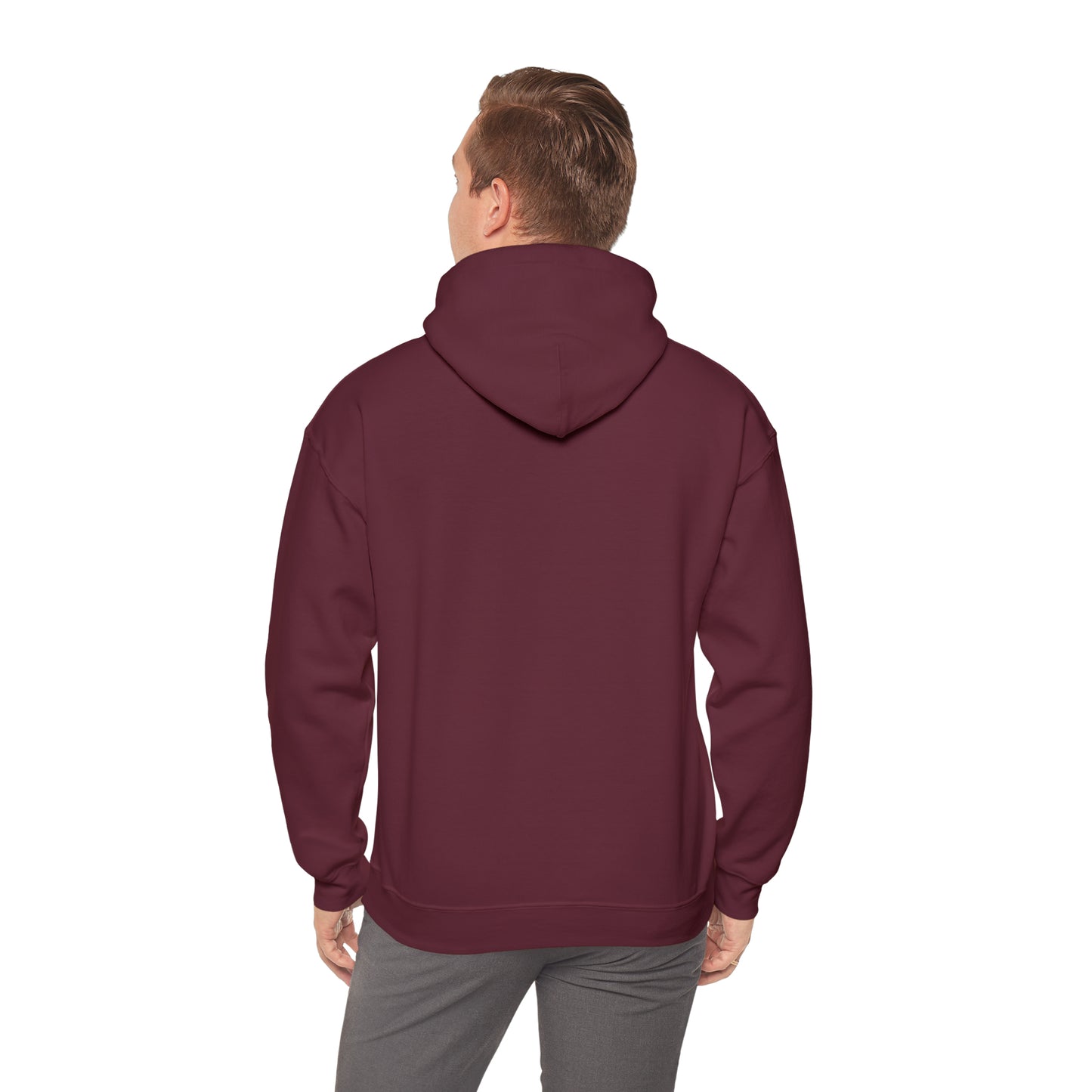 Make happiness a habit Heavy Blend™ Hooded Sweatshirt for men and women