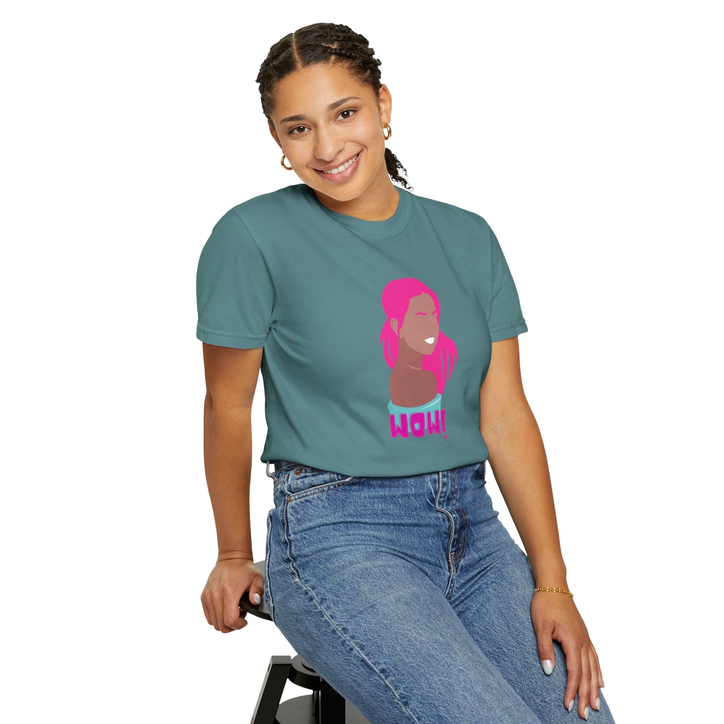 Beautiful wow girl T-shirt for women