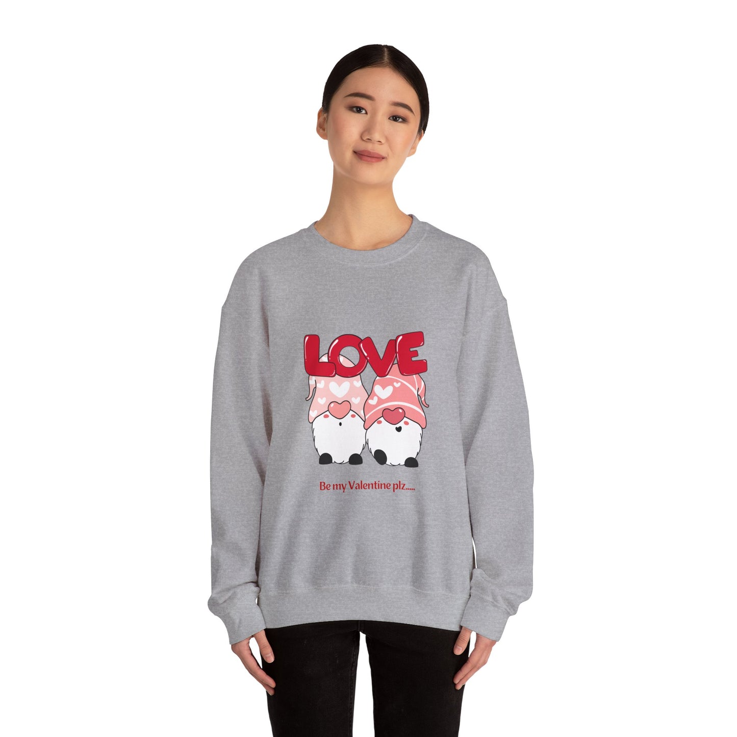 Be my Valentine plz..beautiful Crewneck Sweatshirt for men and women