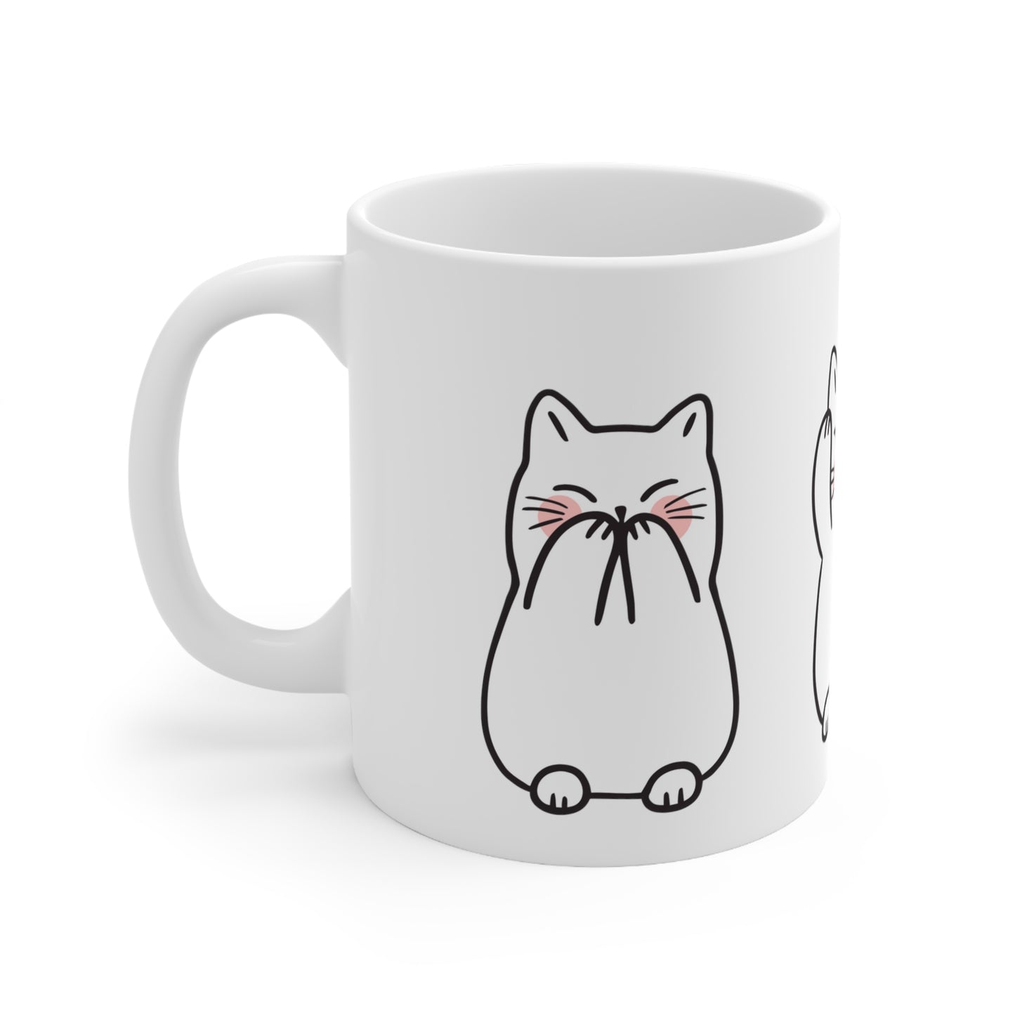 Cute three kitties coffee Mug 11oz