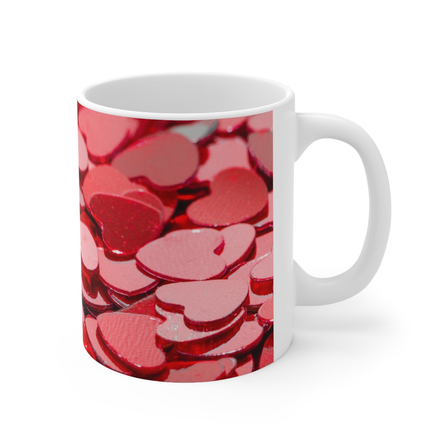 Red love heart valentine's day gift Coffee Mug 11oz