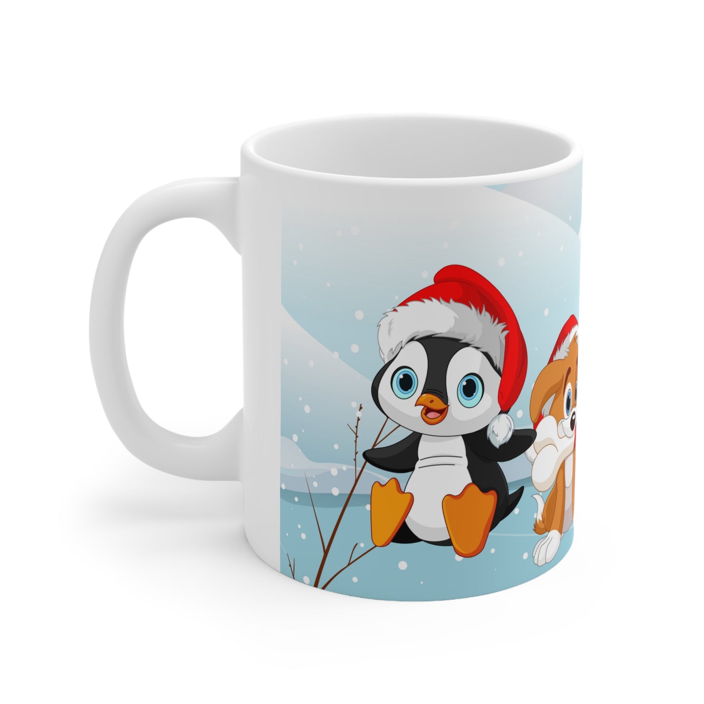 Cute and bright Merry Christmas Coffee Mug 11oz