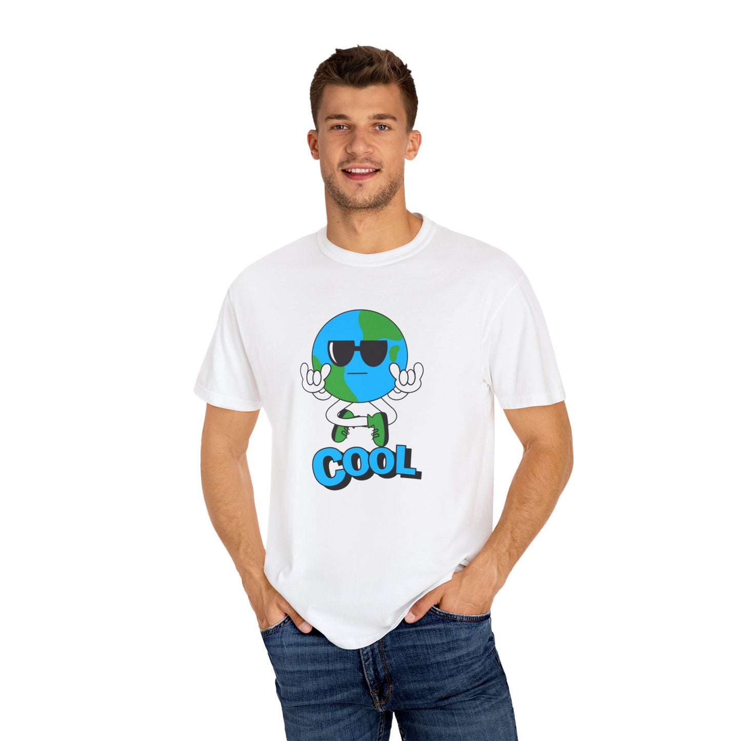 Cool earth T-shirt for men and women