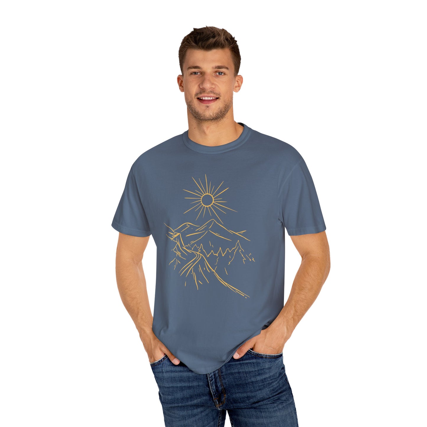 Beautiful mountain art T-shirt for men and women