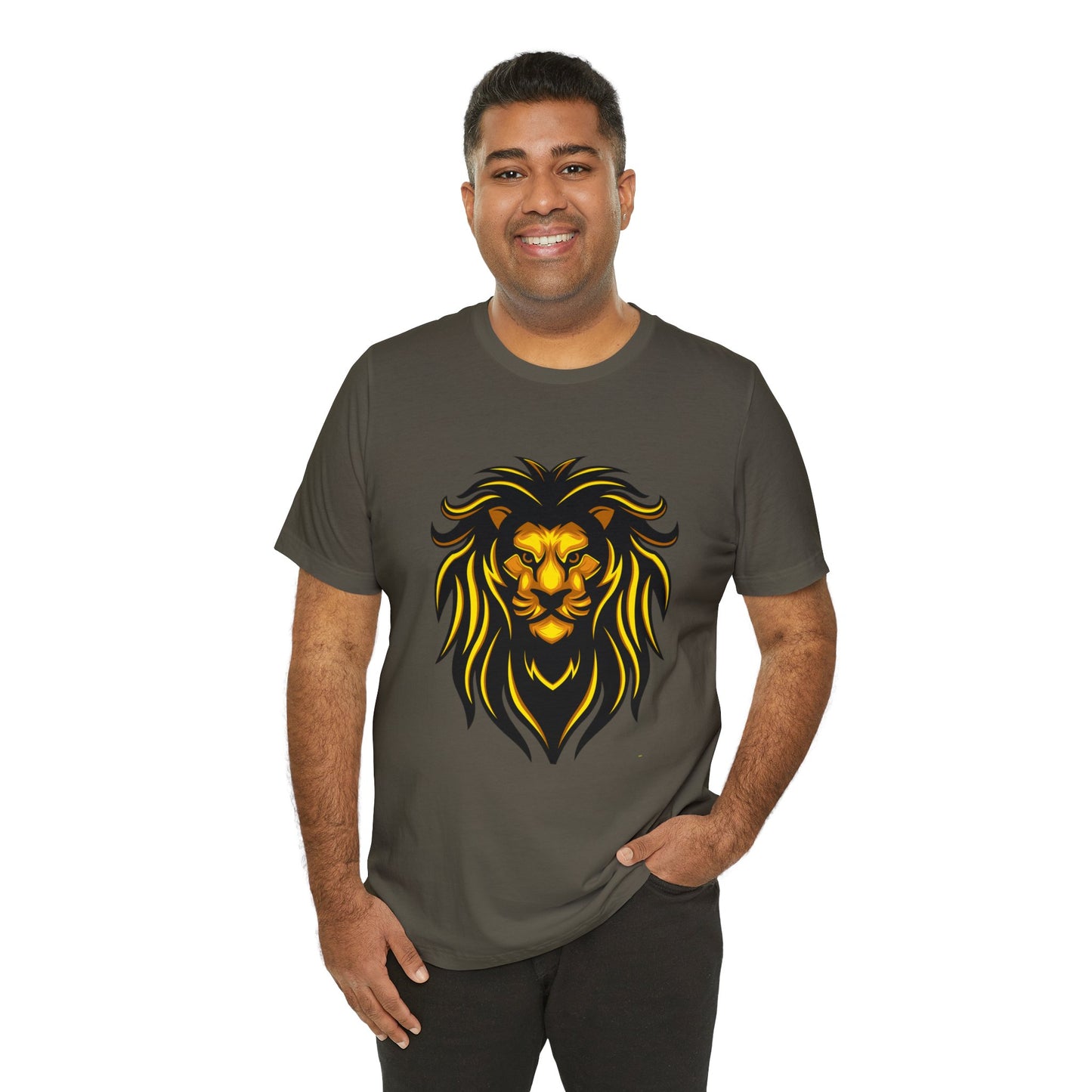 LION KING cool Jersey Short Sleeve Tee for men and women