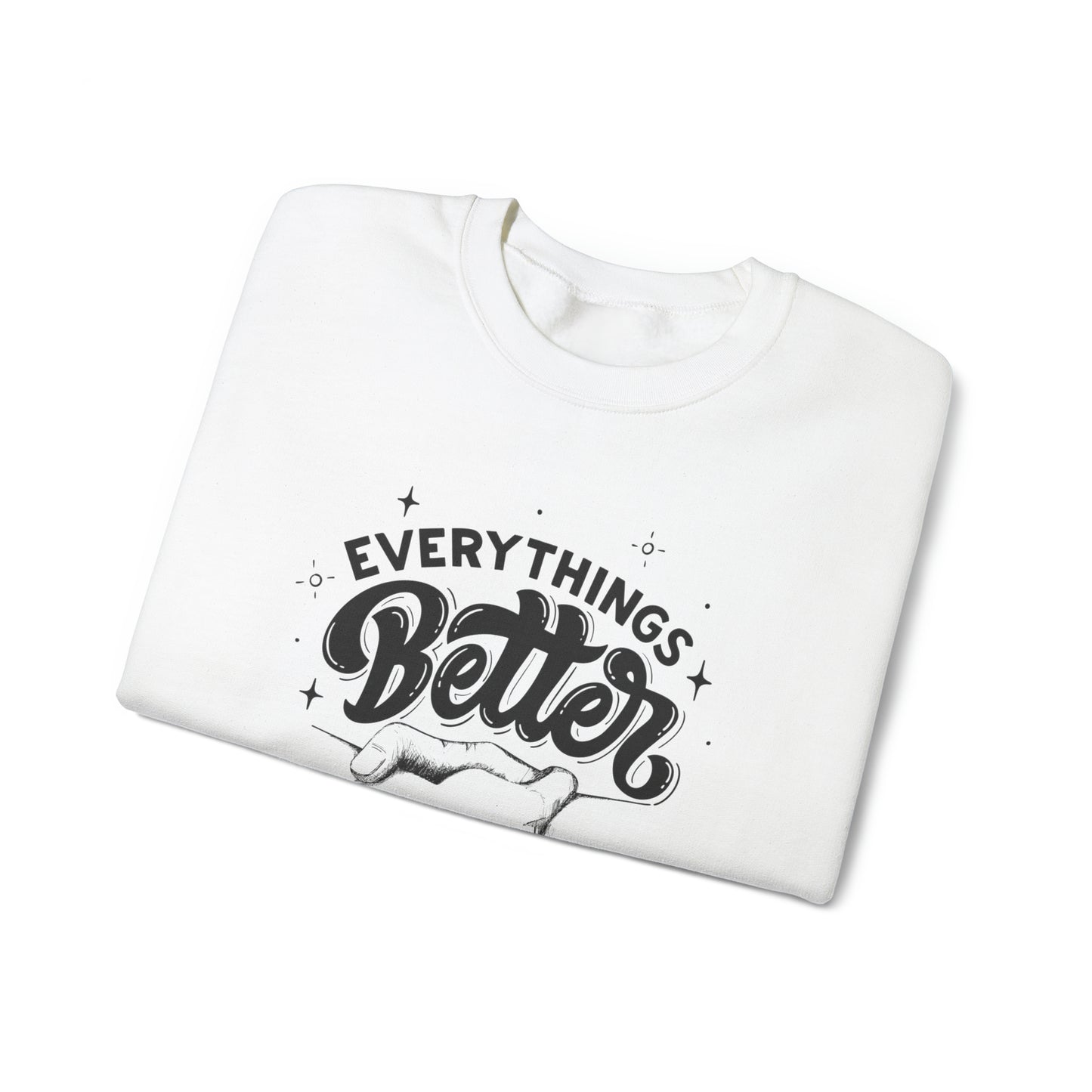 Everything is better together Heavy Blend™ Crewneck Sweatshirt