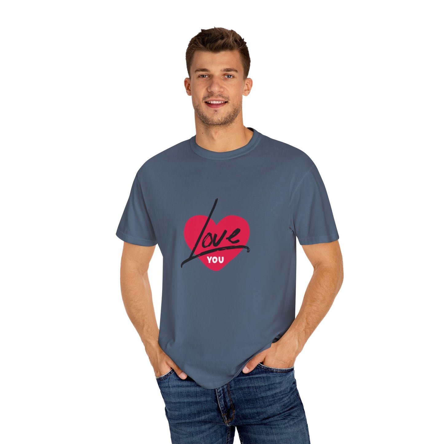 Beautiful I LOVE YOU Valentine's special T-shirt for men and women