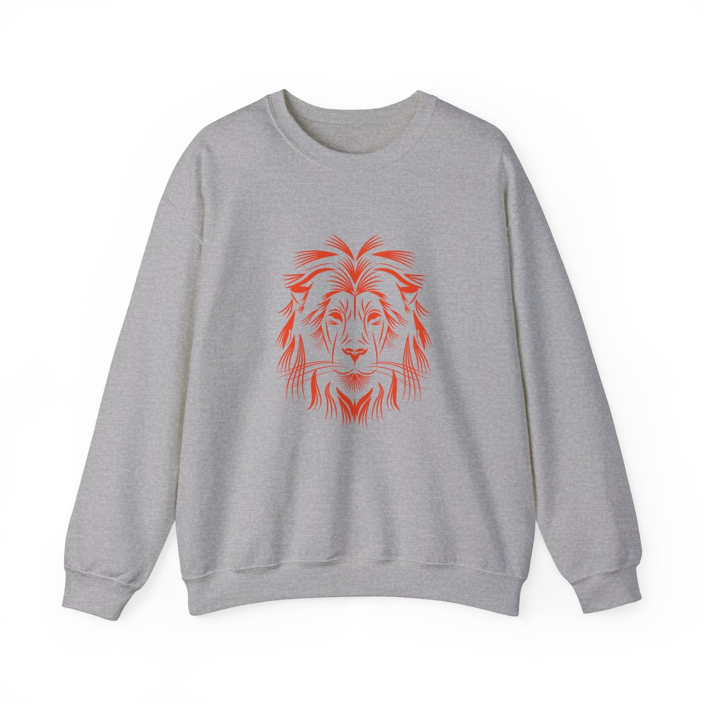 Beautiful lion art Crewneck Sweatshirt for men