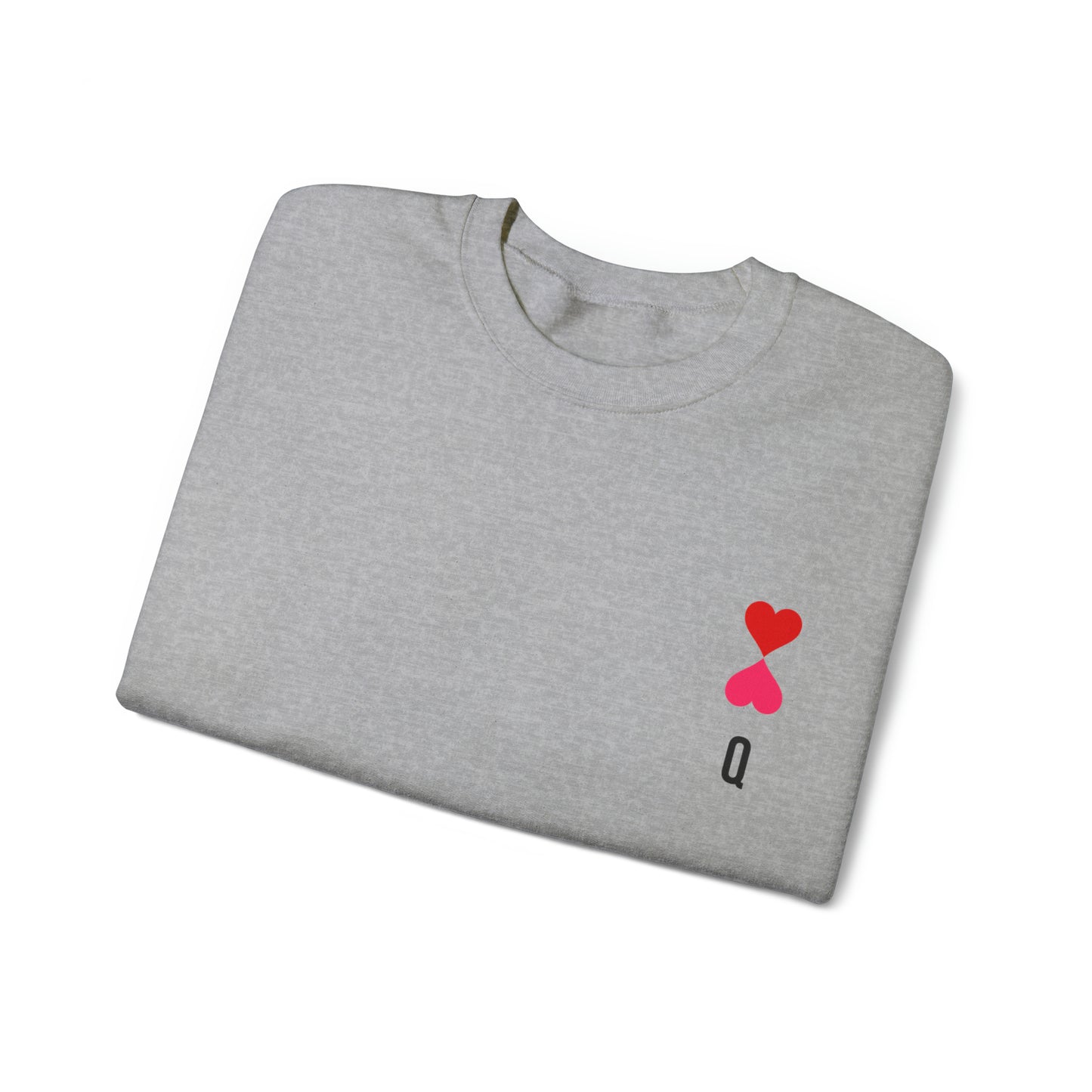 Heart queen Heavy Blend™ Crewneck Sweatshirt for men and women