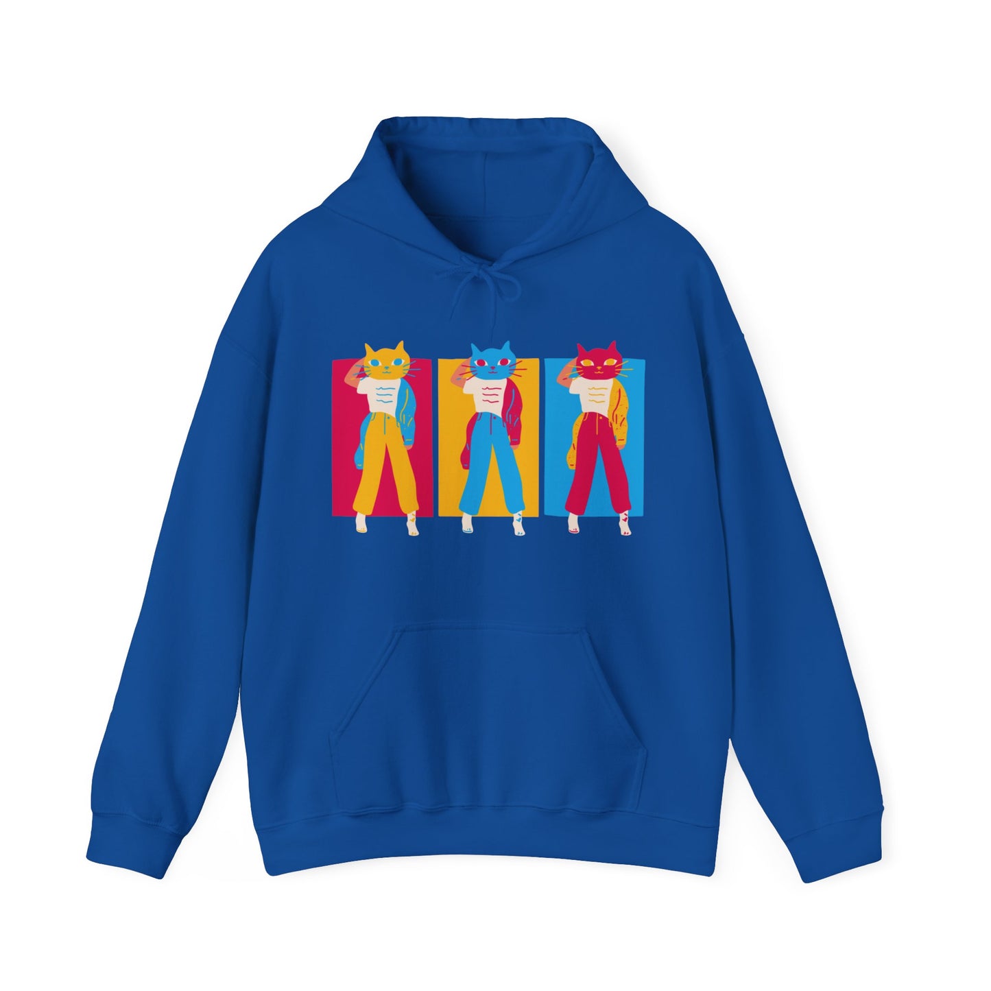 kitty's world cool Heavy  Hooded Sweatshirt for women