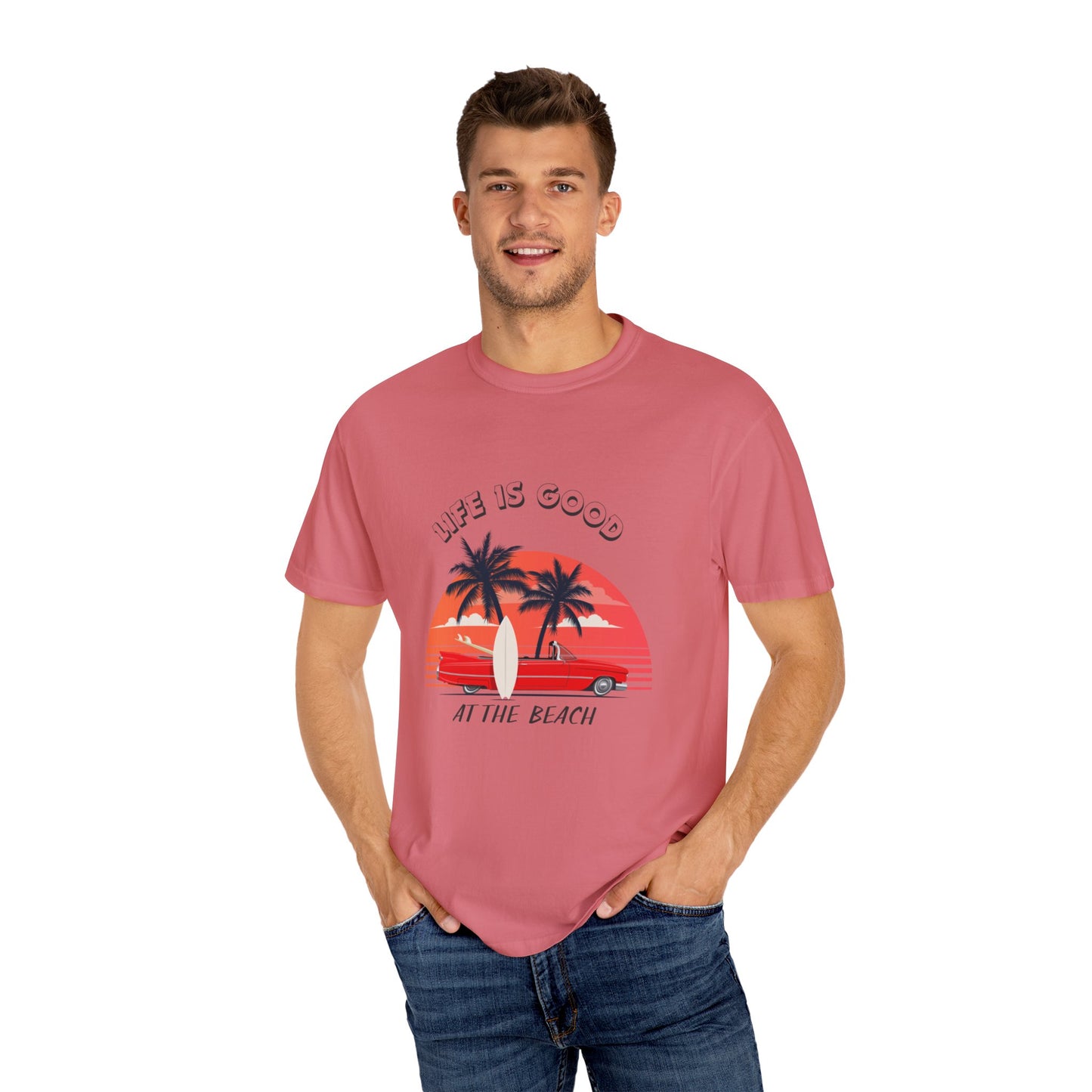 Beautiful life is good at the beach T-shirt for men and women