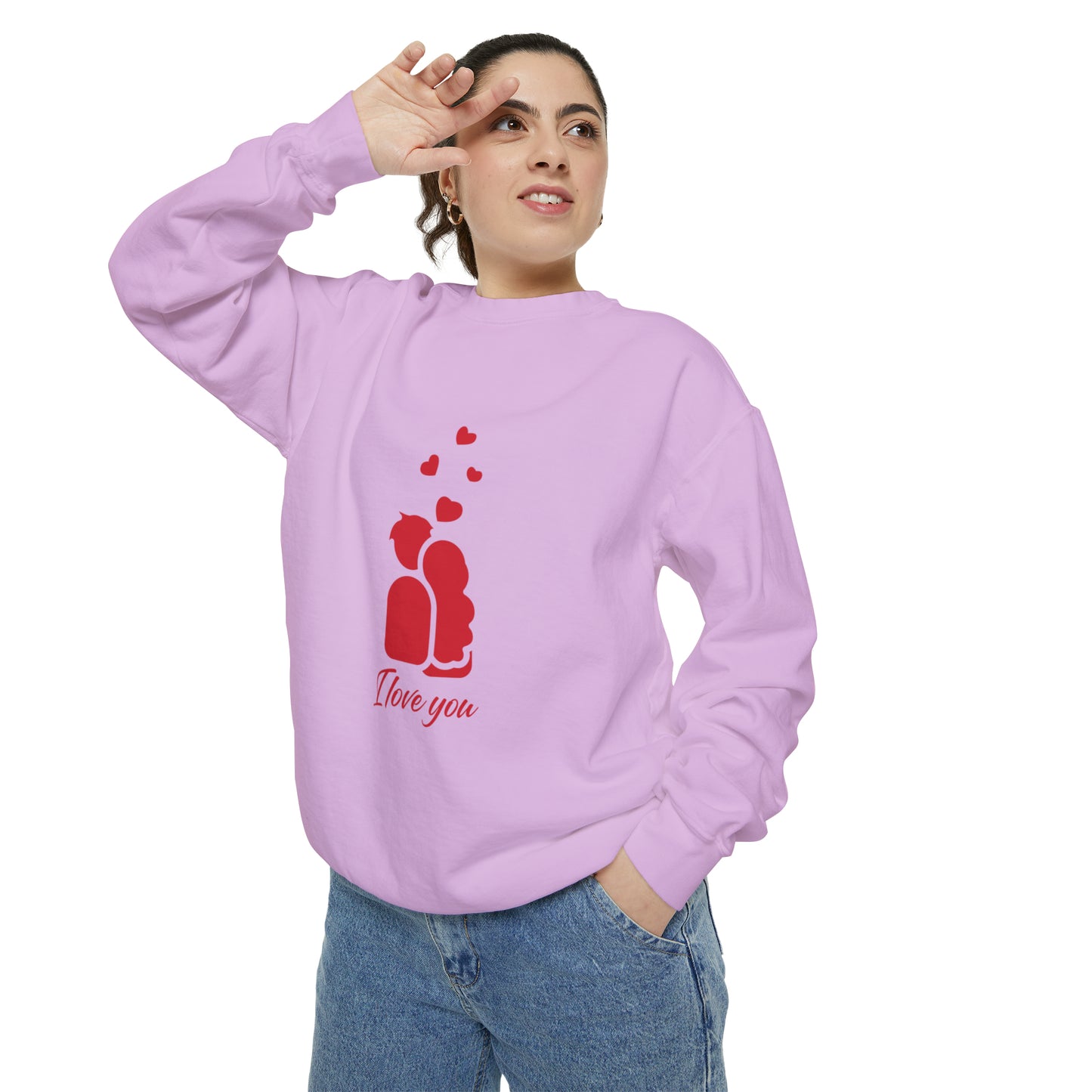 I love you Sweatshirt for men and women