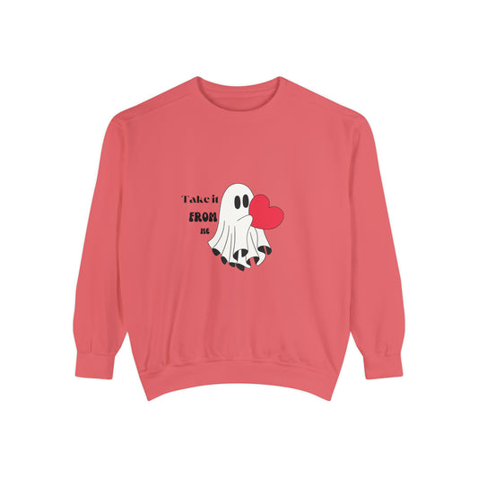 Take it from me proposal, Valentine's special Sweatshirt for men and women