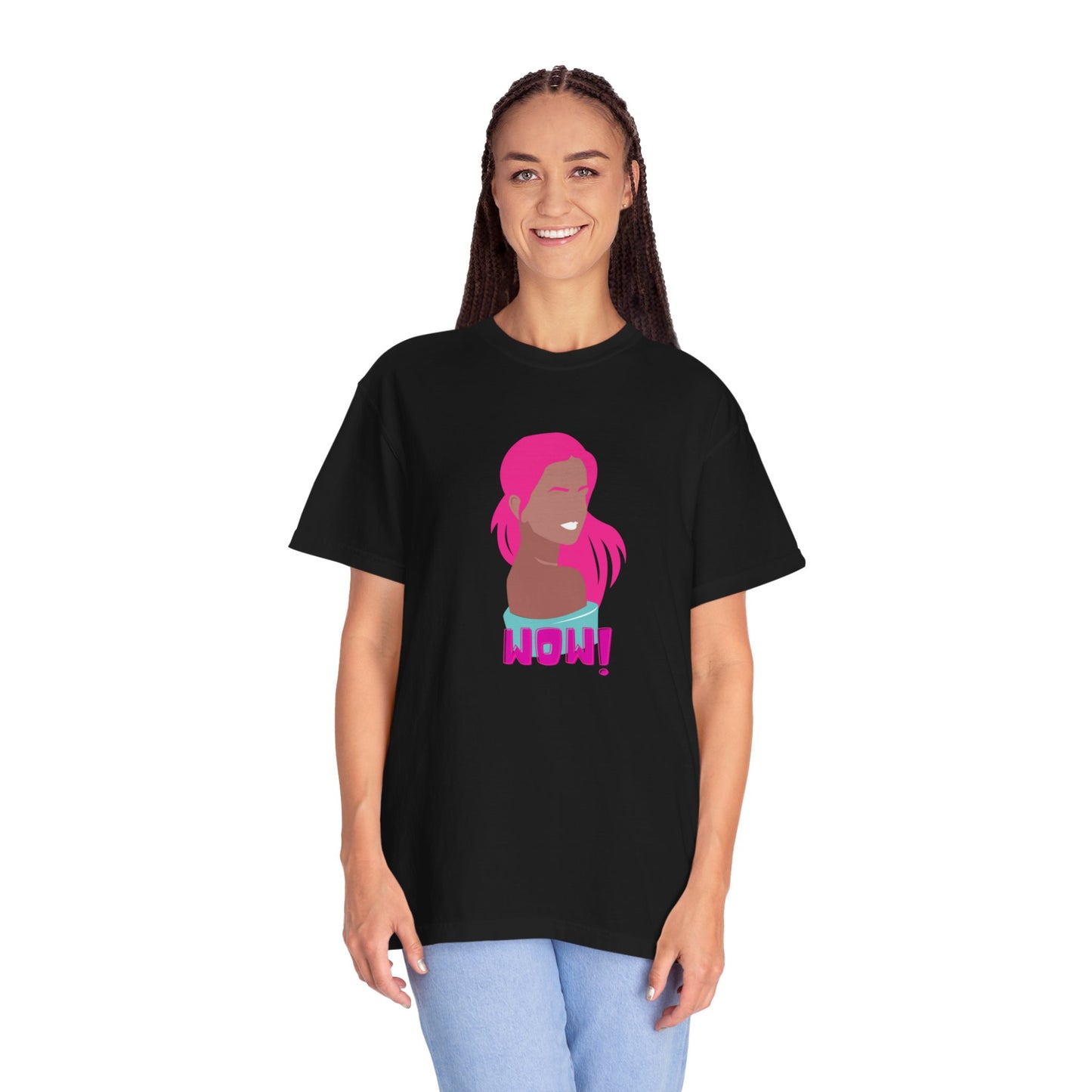 Beautiful wow girl T-shirt for women