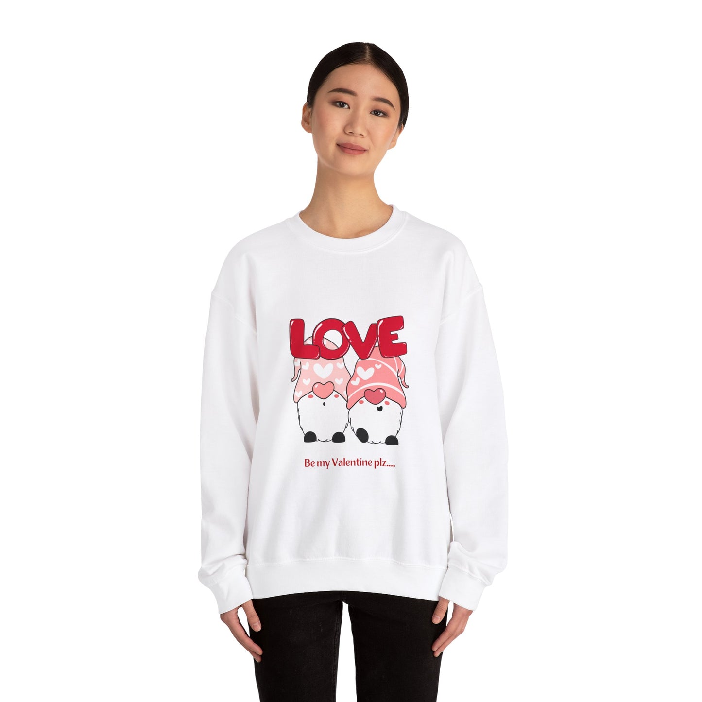 Be my Valentine plz..beautiful Crewneck Sweatshirt for men and women