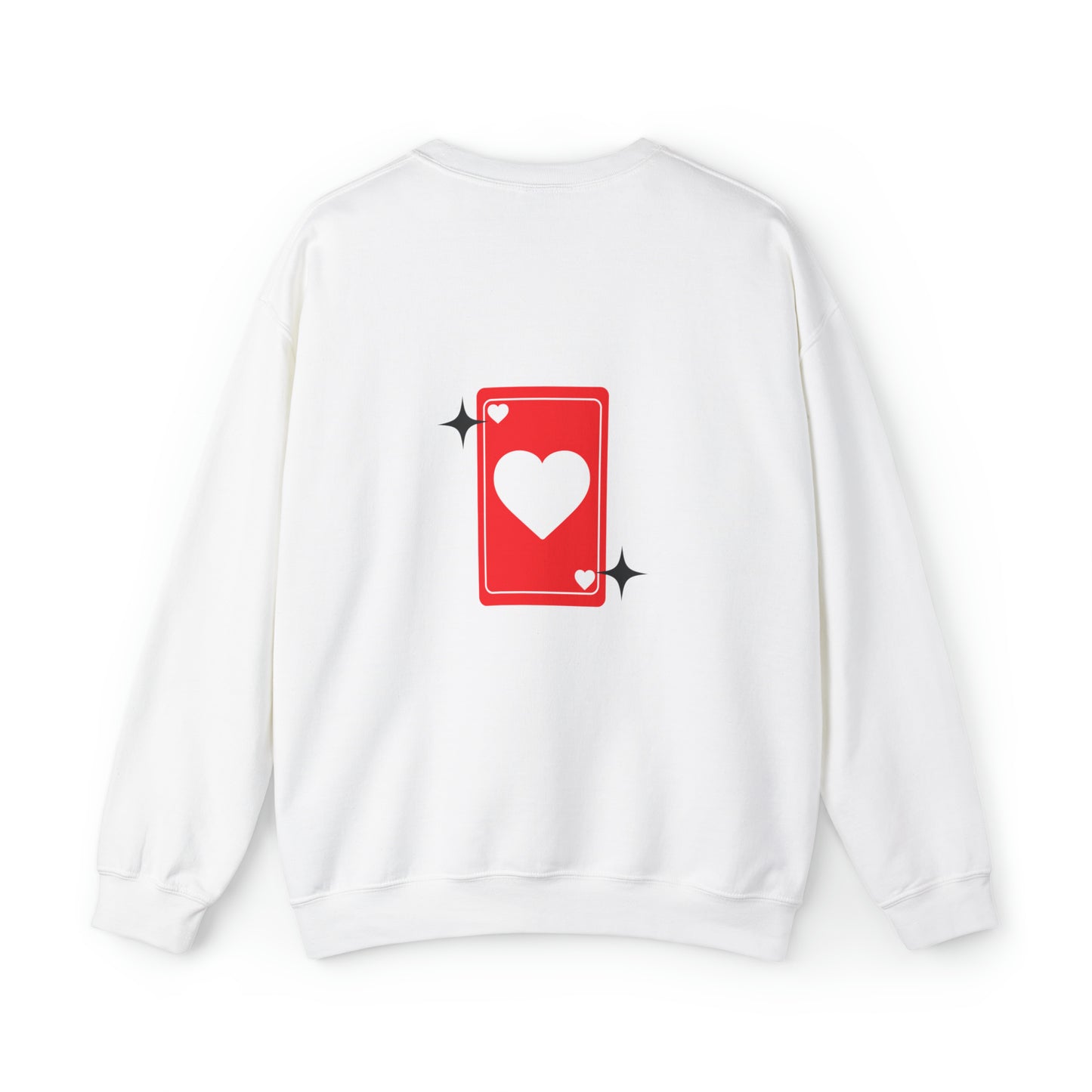 Heart queen Heavy Blend™ Crewneck Sweatshirt for men and women