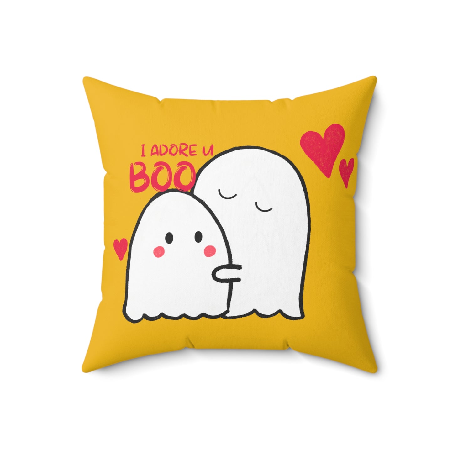 Cute i adore you boo Valentine's day gift Square Pillow