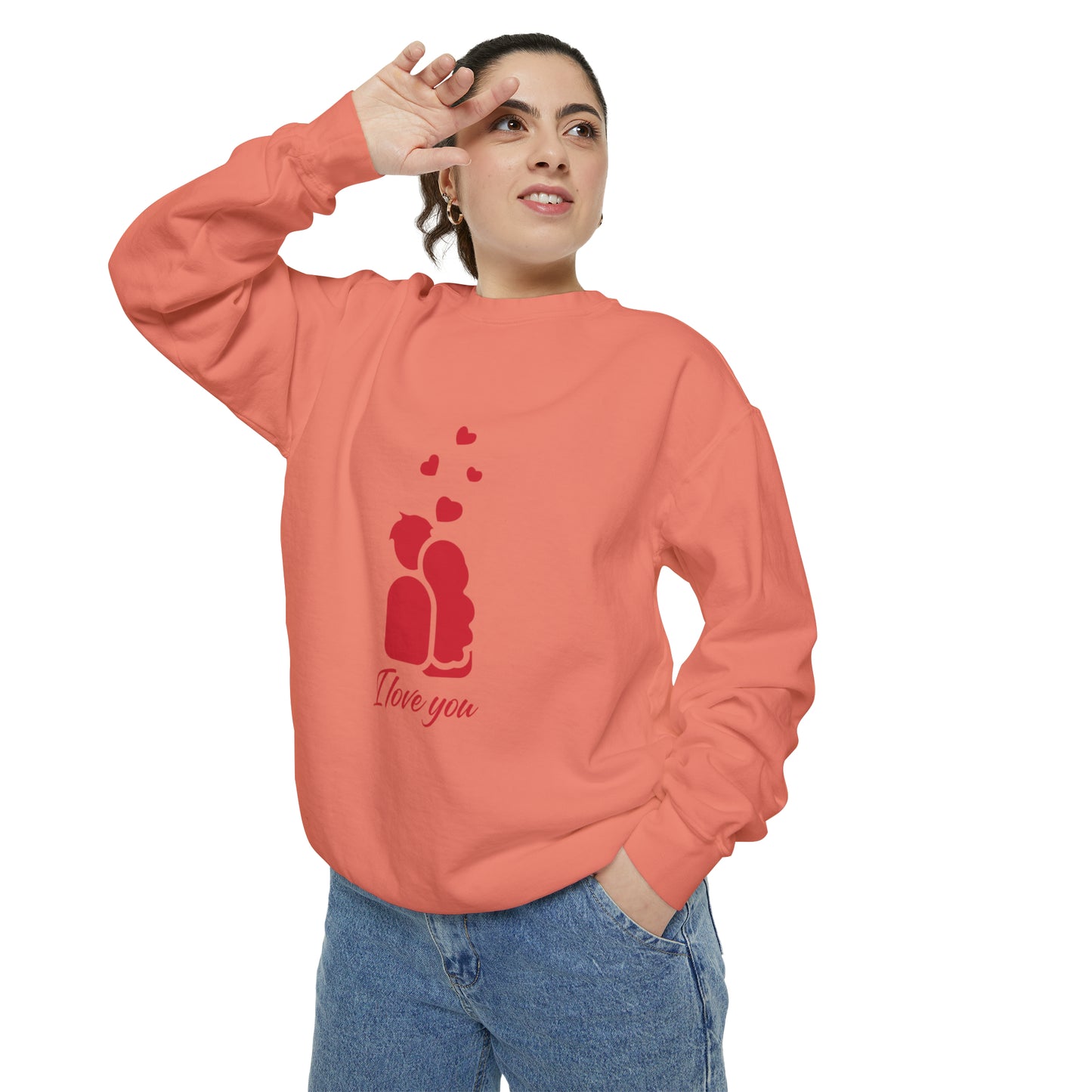 I love you Sweatshirt for men and women