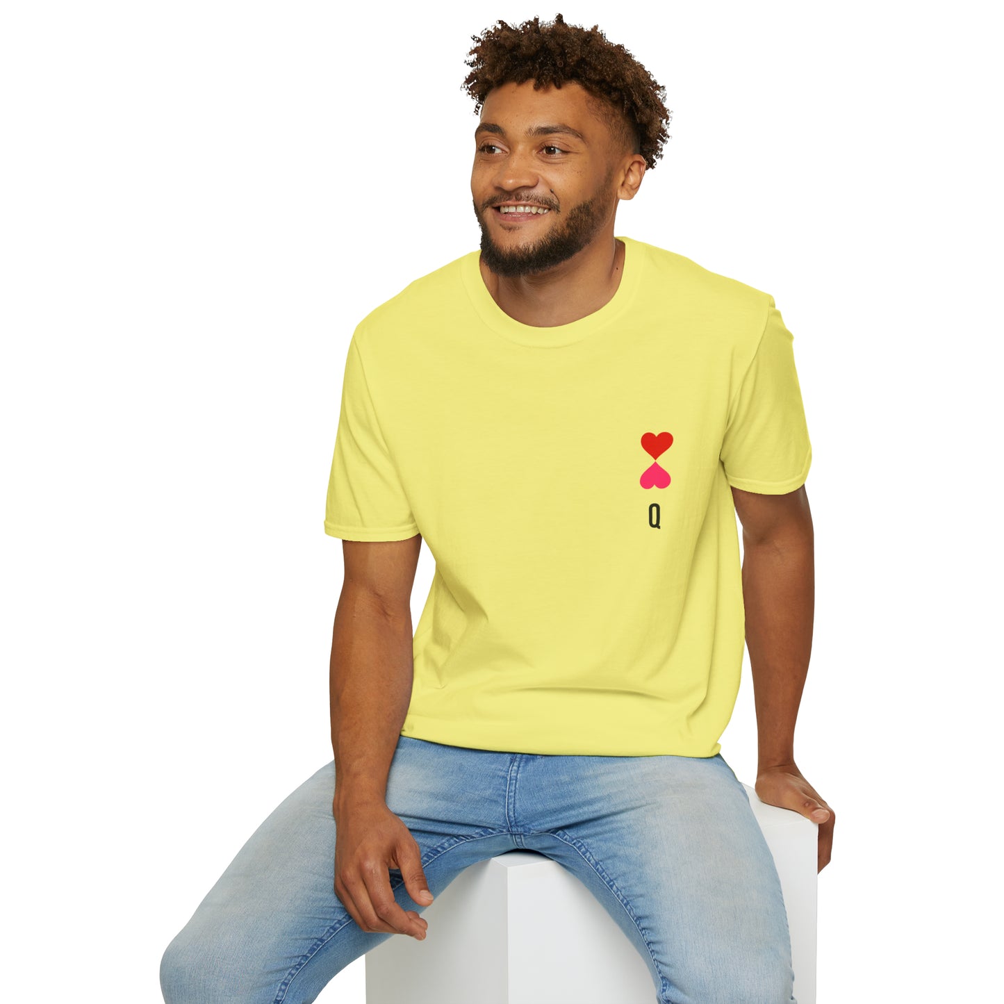 Men and women heart queen Softstyle T-Shirt