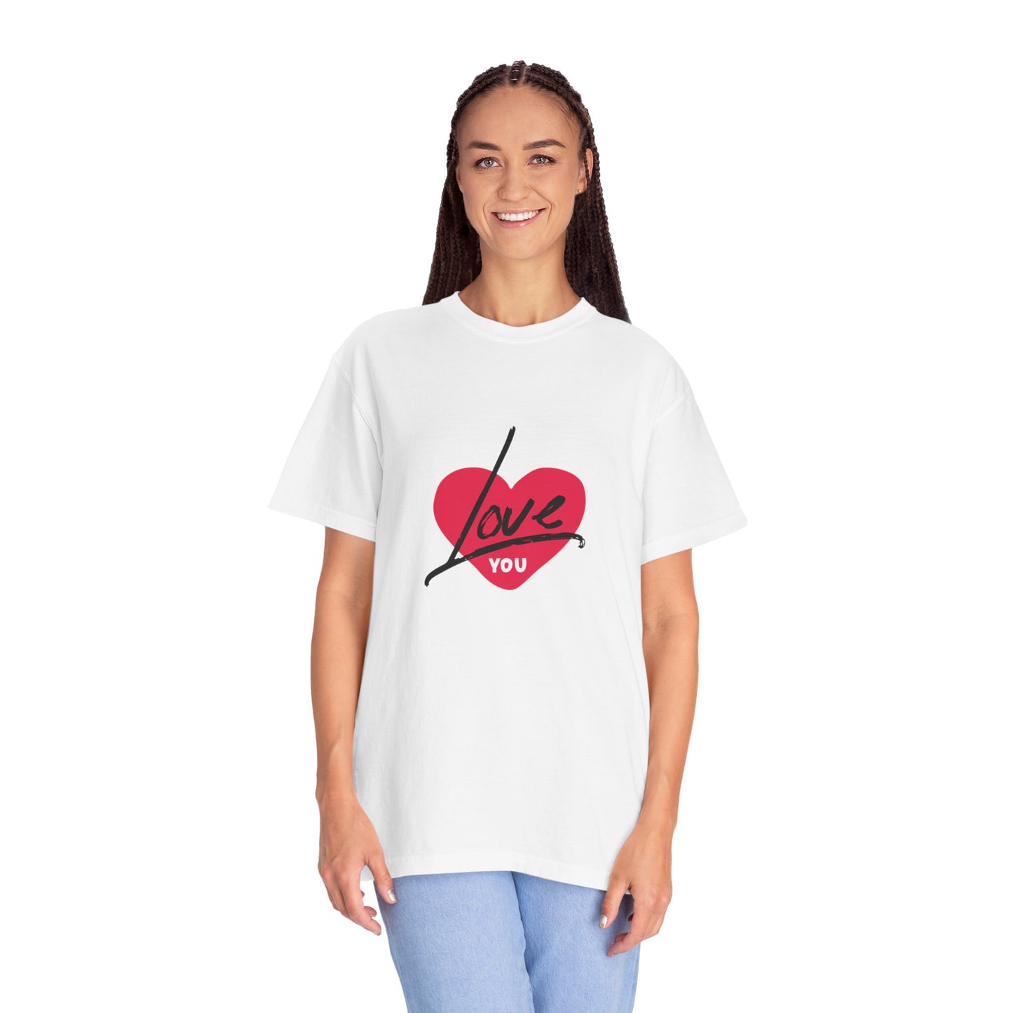 Beautiful I LOVE YOU Valentine's special T-shirt for men and women