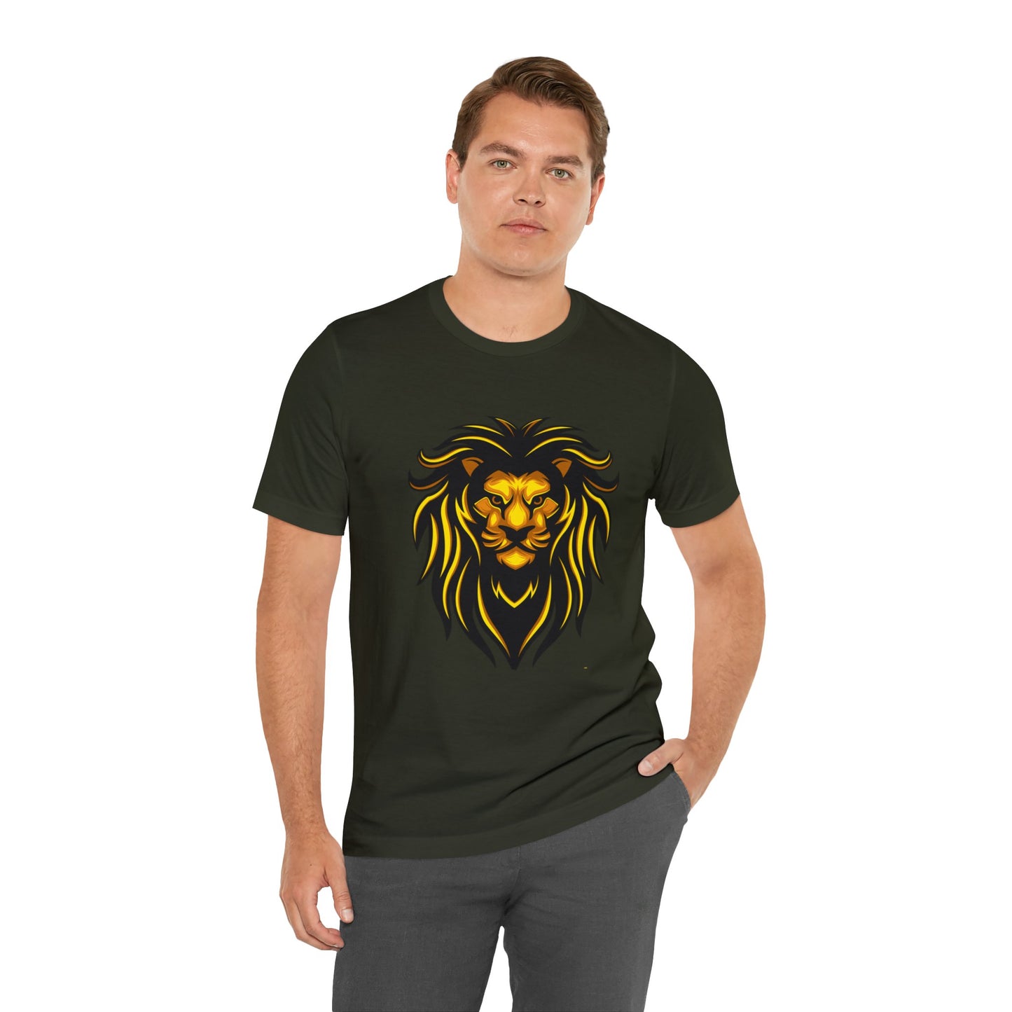 LION KING cool Jersey Short Sleeve Tee for men and women