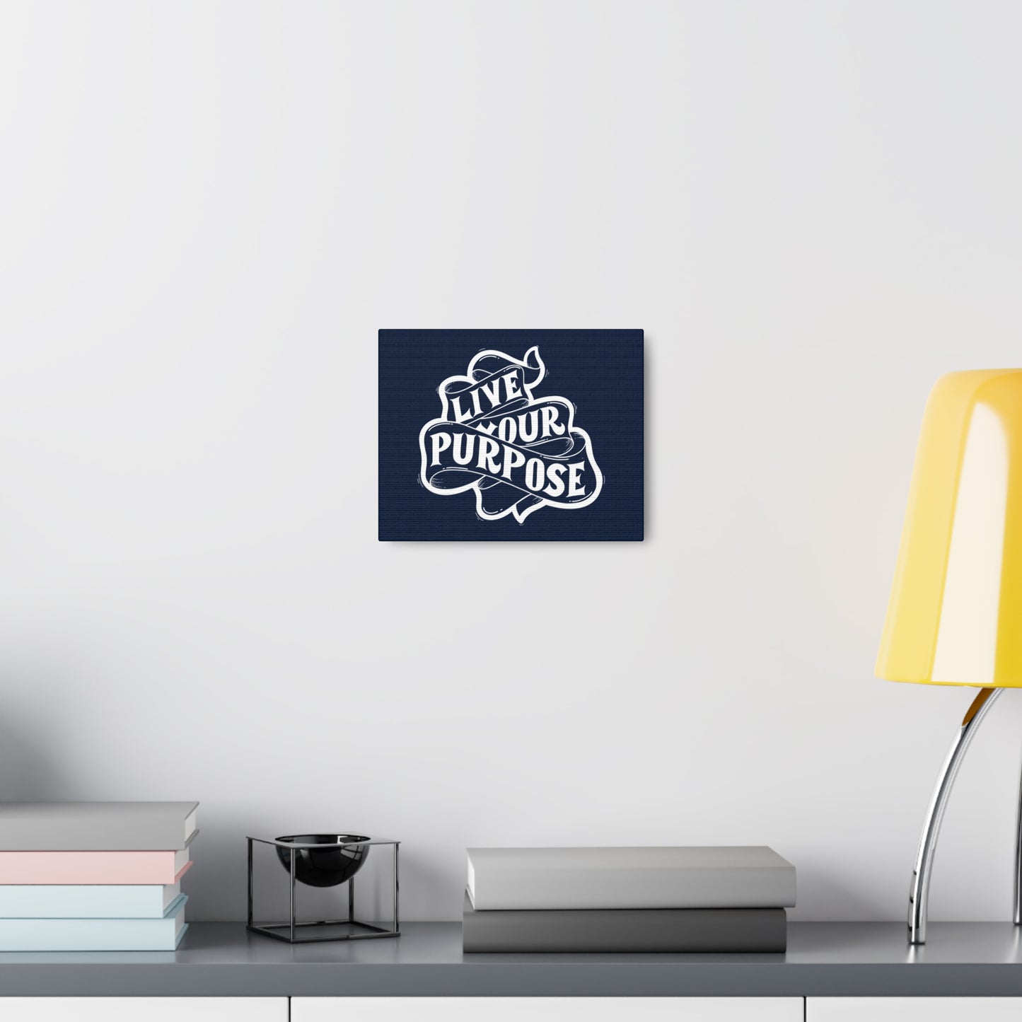 Live Your purpose motivational Canvas Gallery Wraps