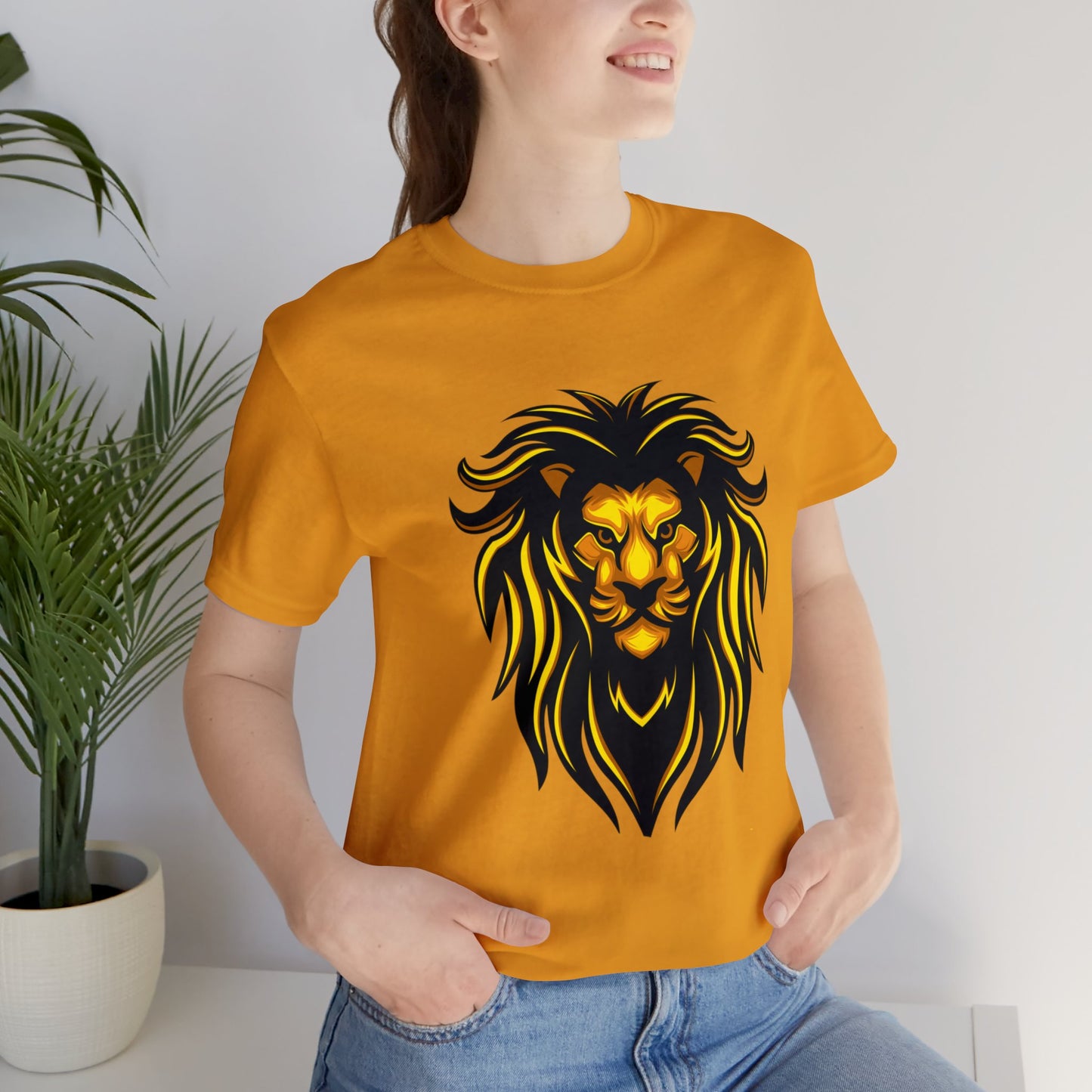 LION KING cool Jersey Short Sleeve Tee for men and women