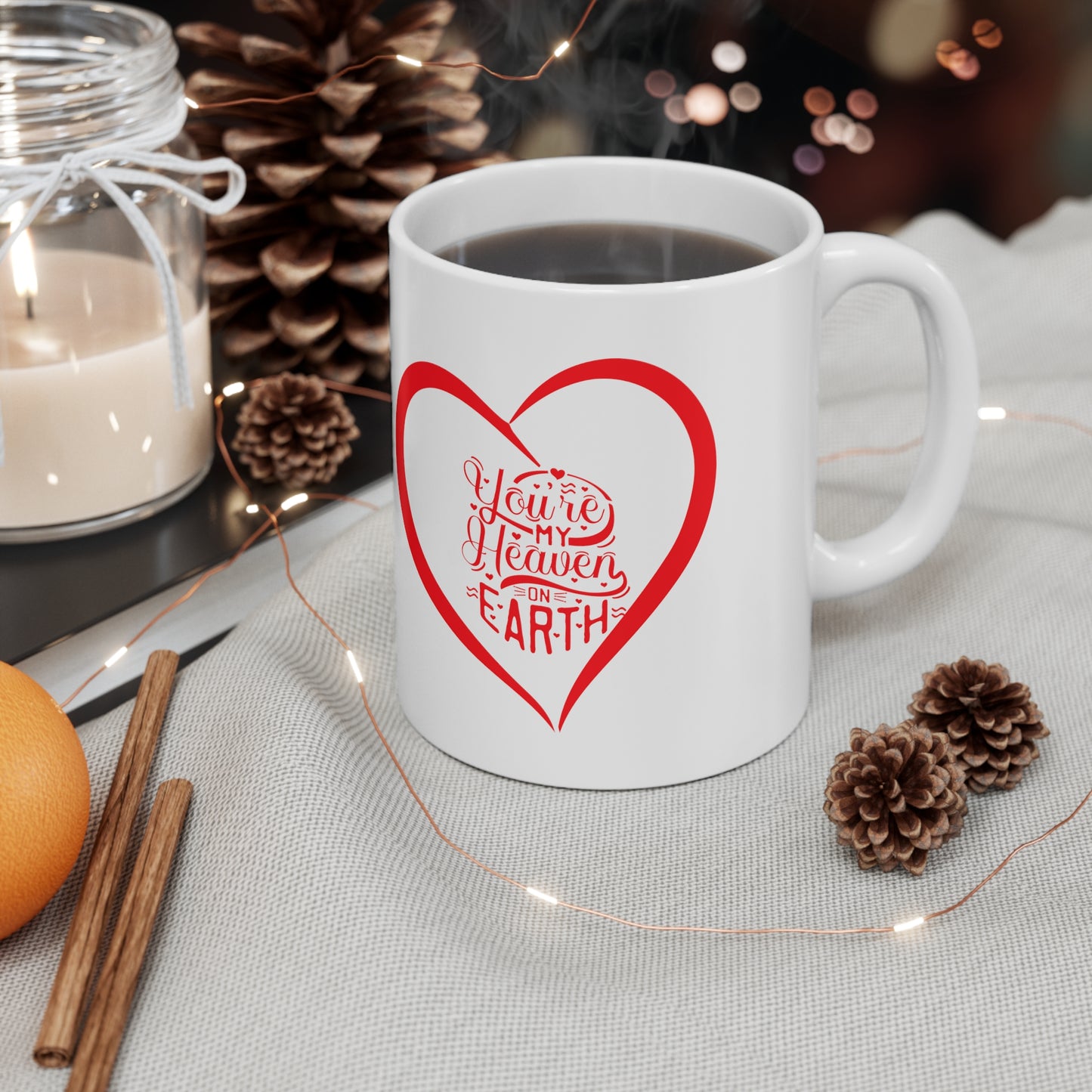 You're my heaven on earth Valentine's special coffee Mug