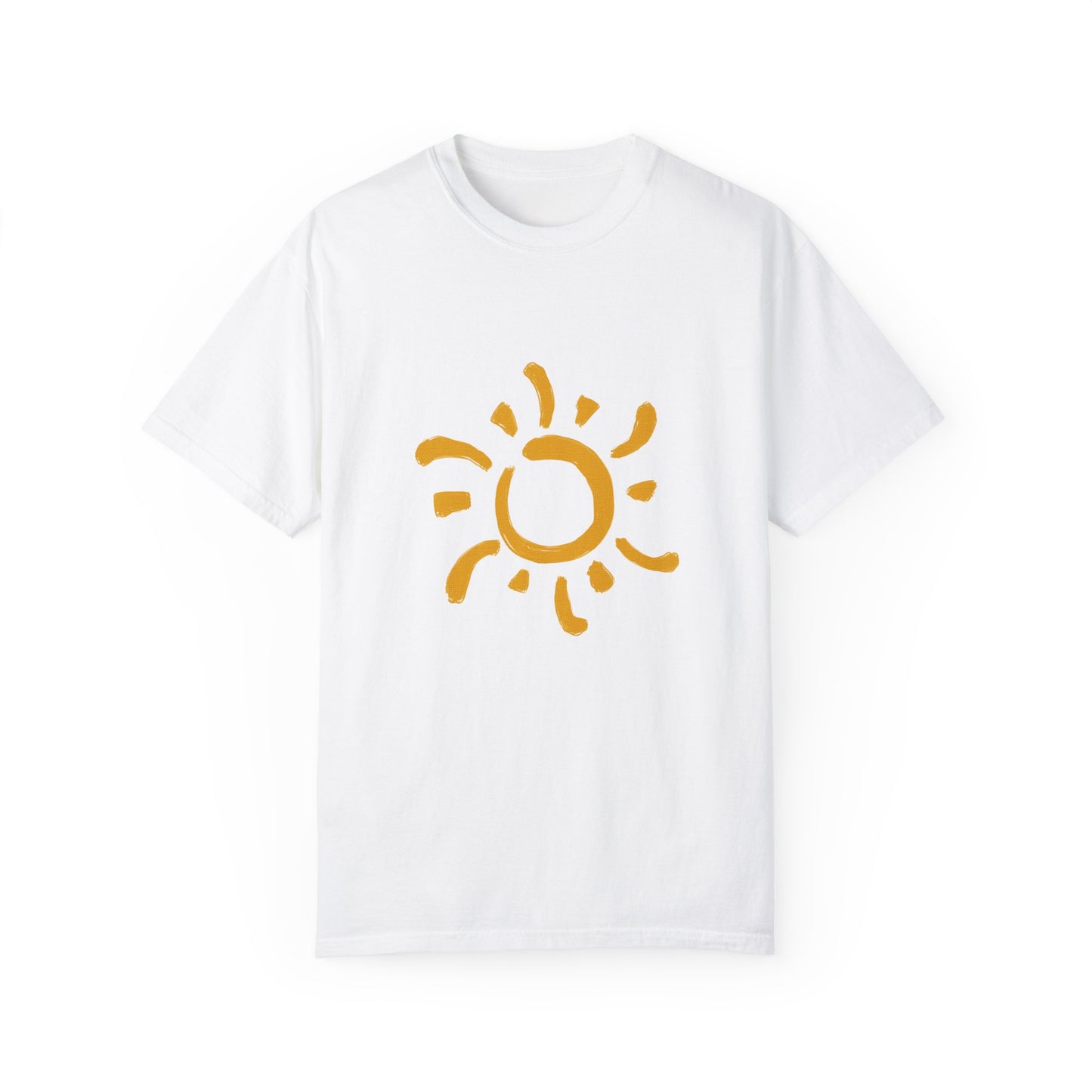 Beautiful rising sun art T-shirt for women