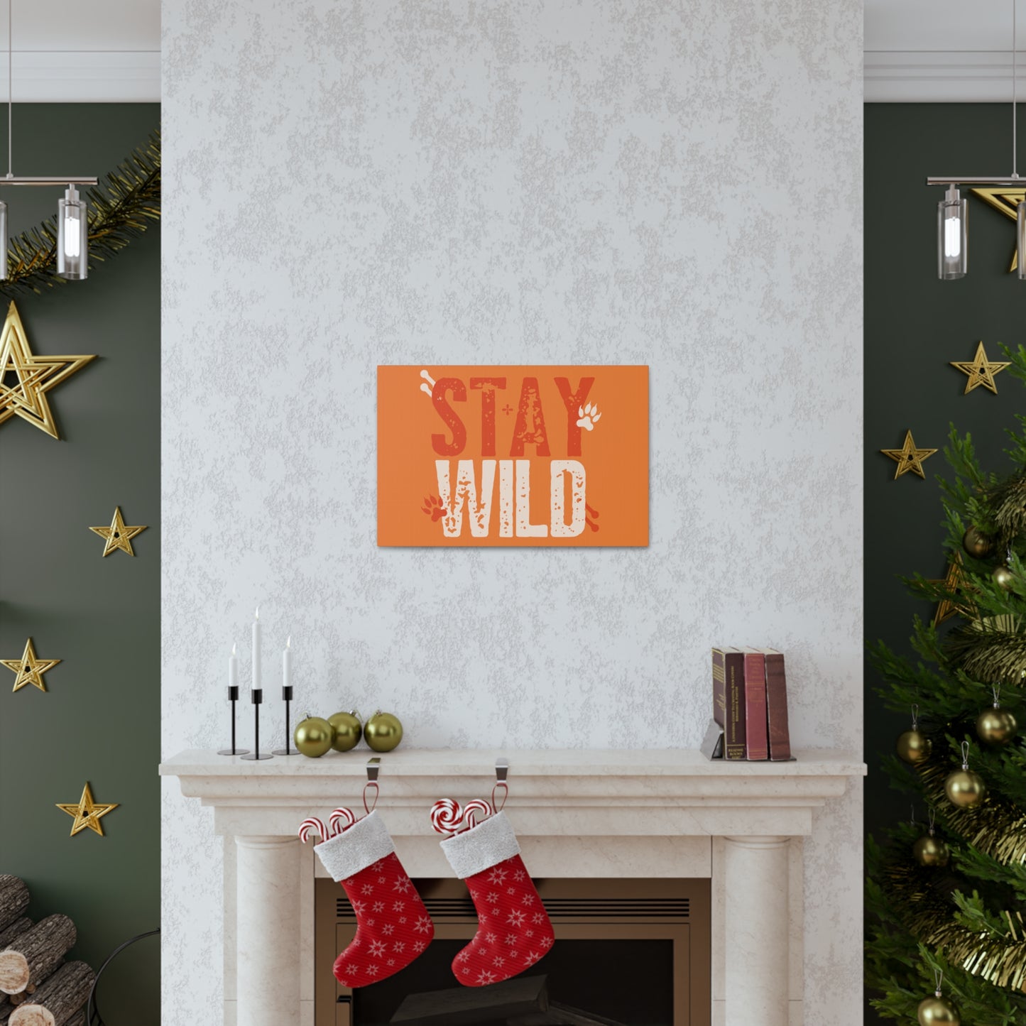 Stay Wild Canvas Gallery Wraps home decor